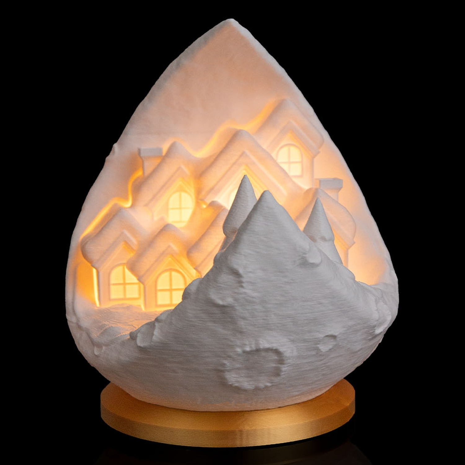 Lámpara de mesa Village on the Moon