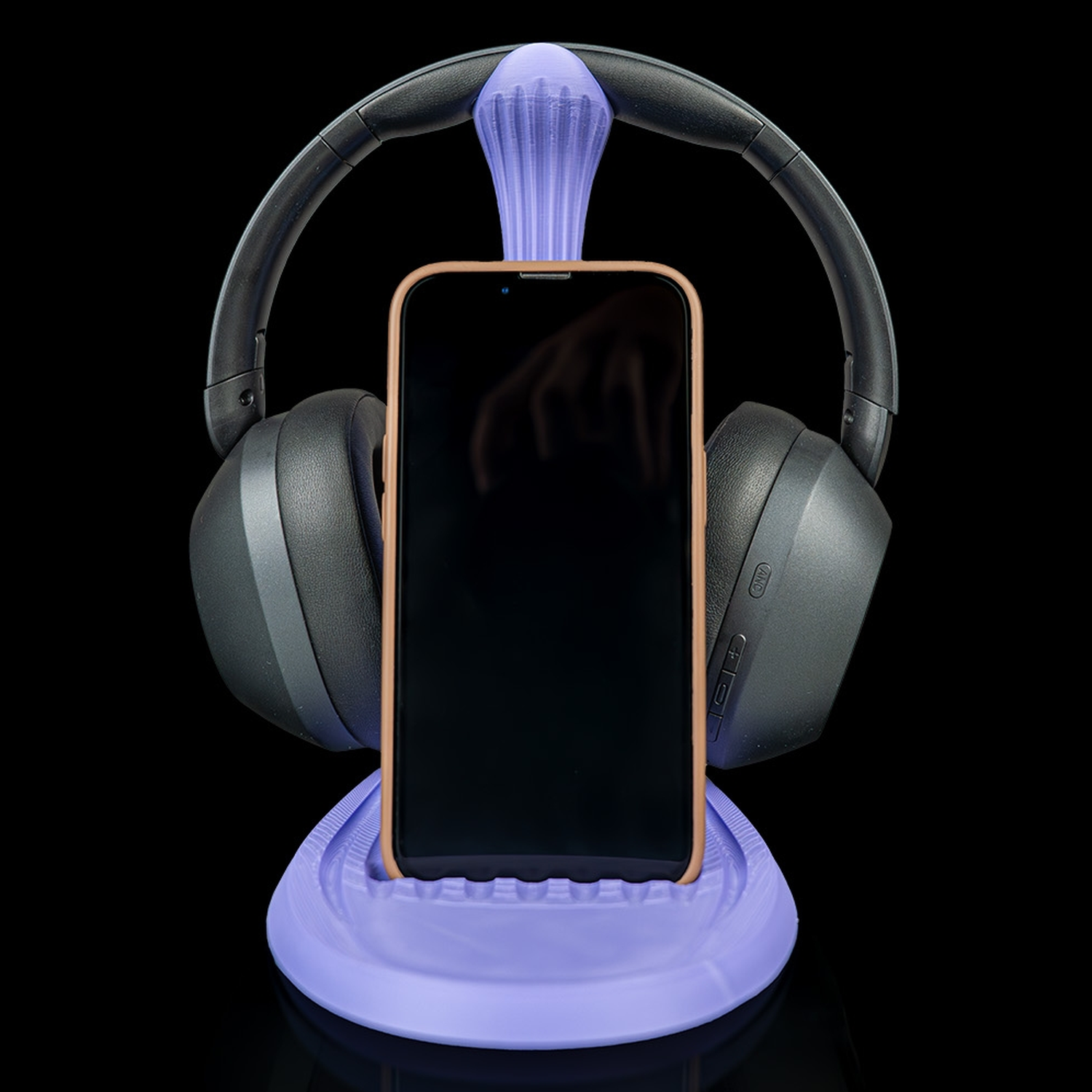 Soporte para auriculares y móvil Flow Stand