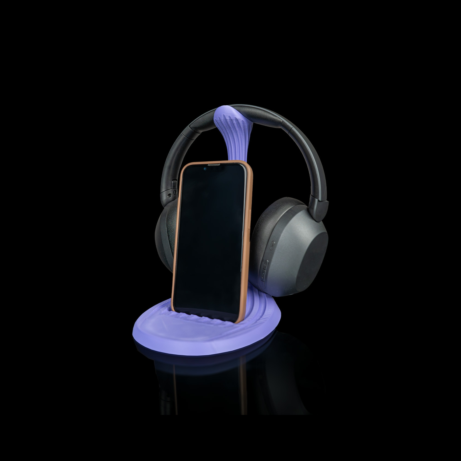 Soporte para auriculares y móvil Flow Stand