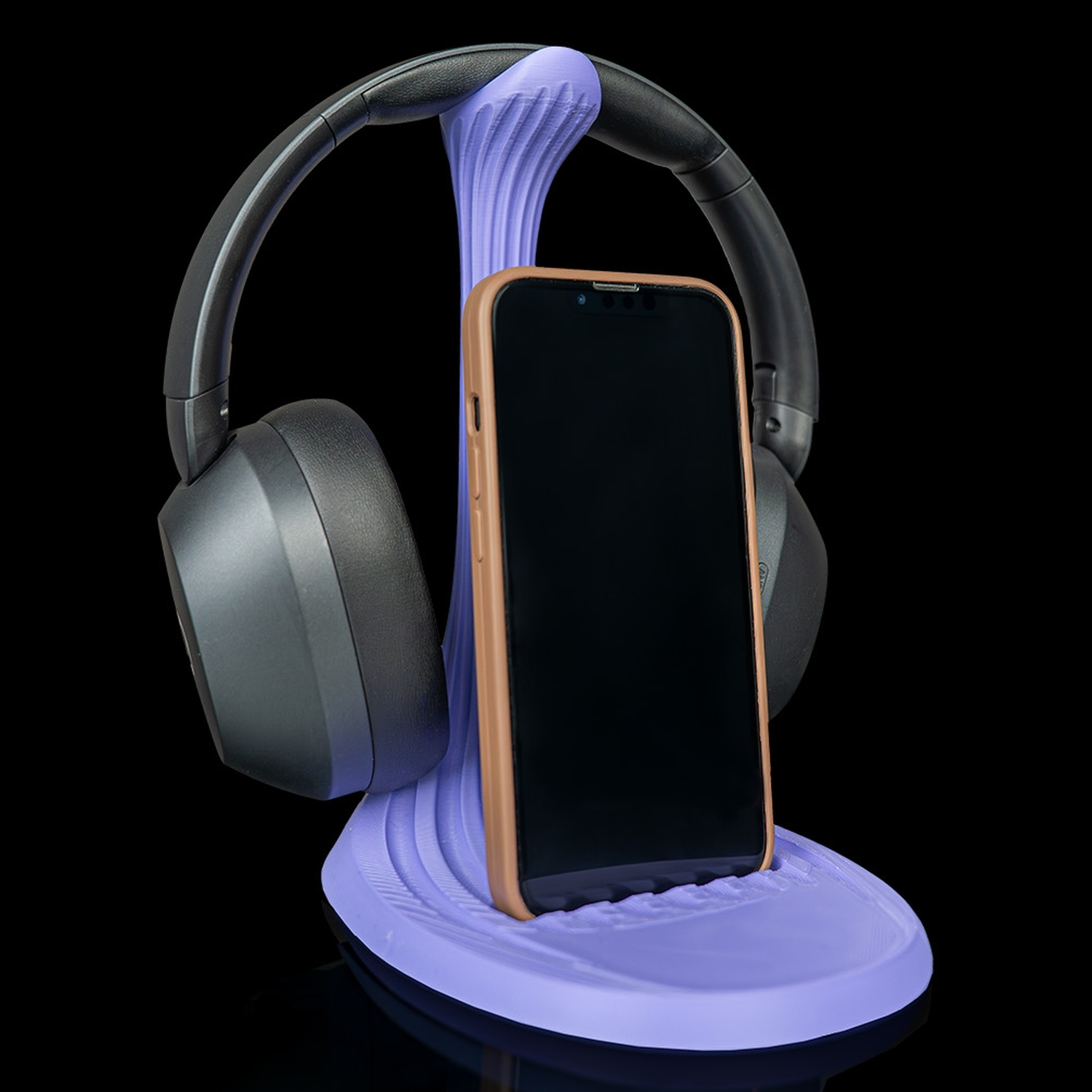 Soporte para auriculares y móvil Flow Stand