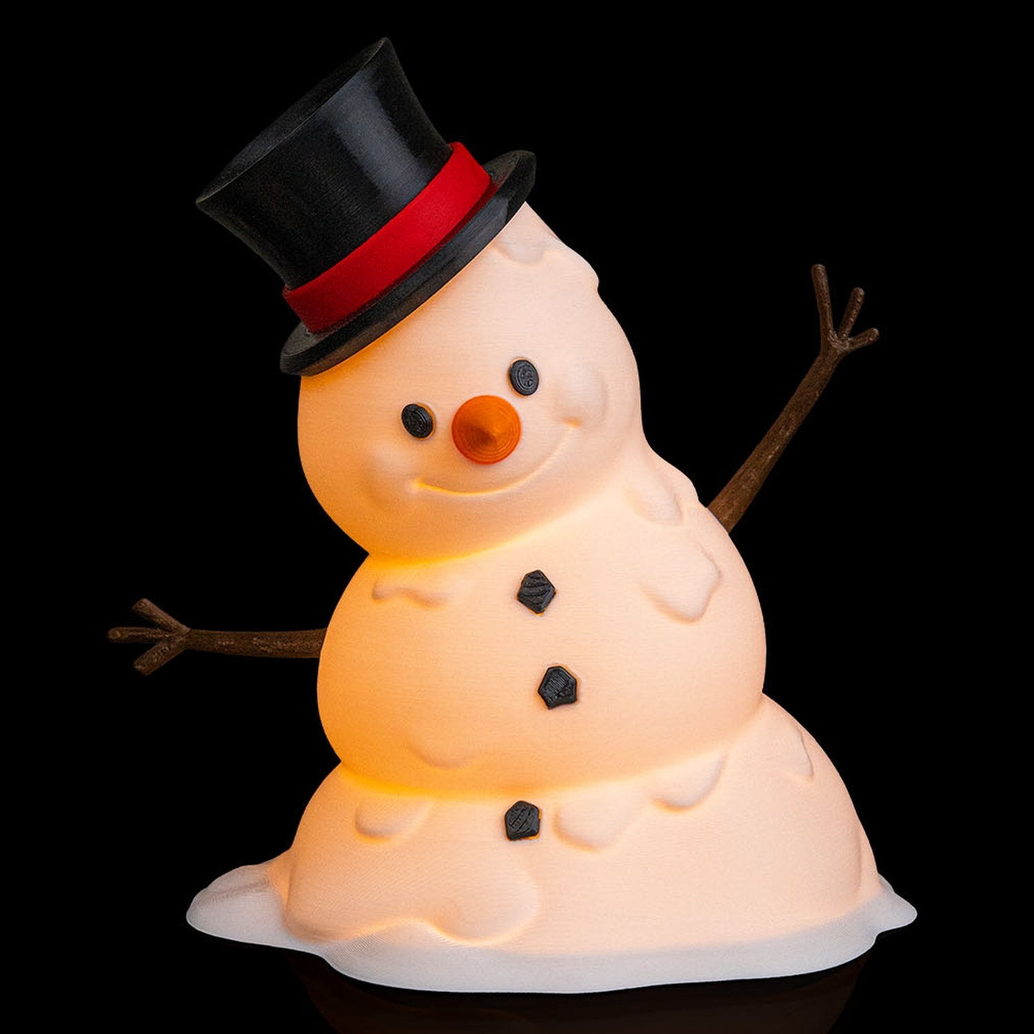 Lámpara de mesa Happy Snowman