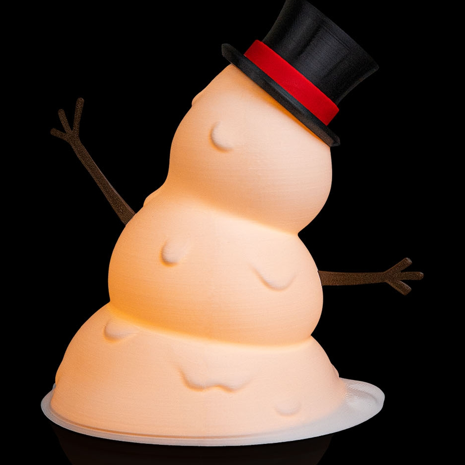 Lámpara de mesa Happy Snowman