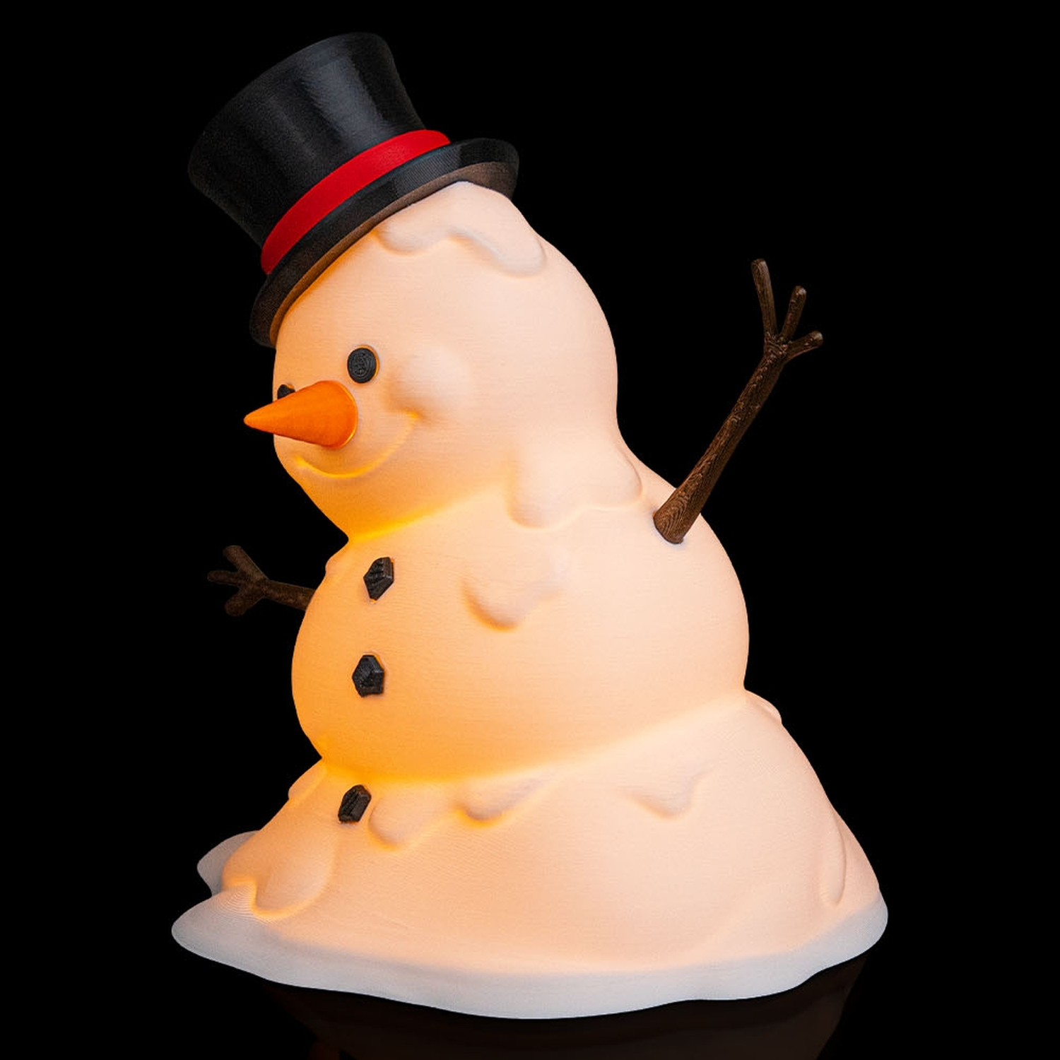Lámpara de mesa Happy Snowman