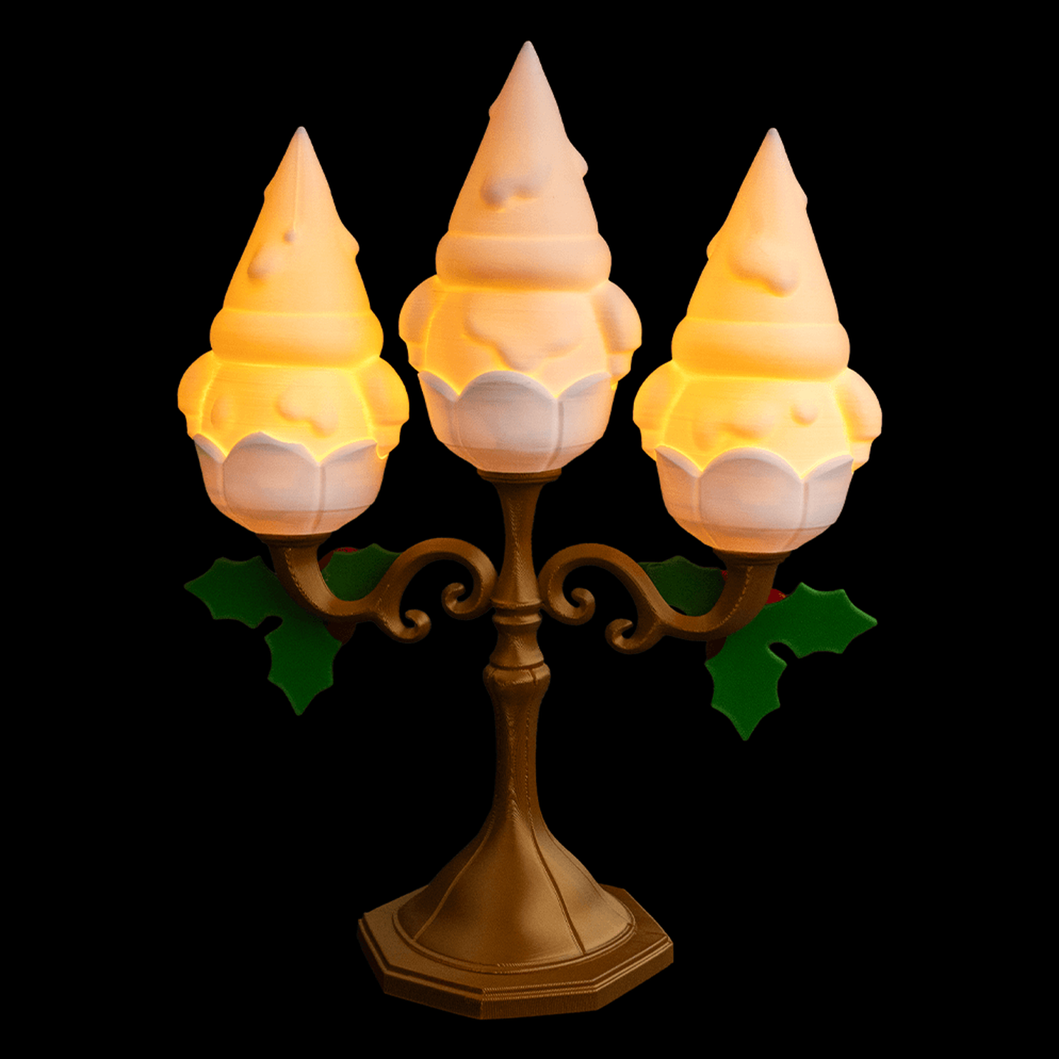 Lámpara de mesa Gnomedelabra