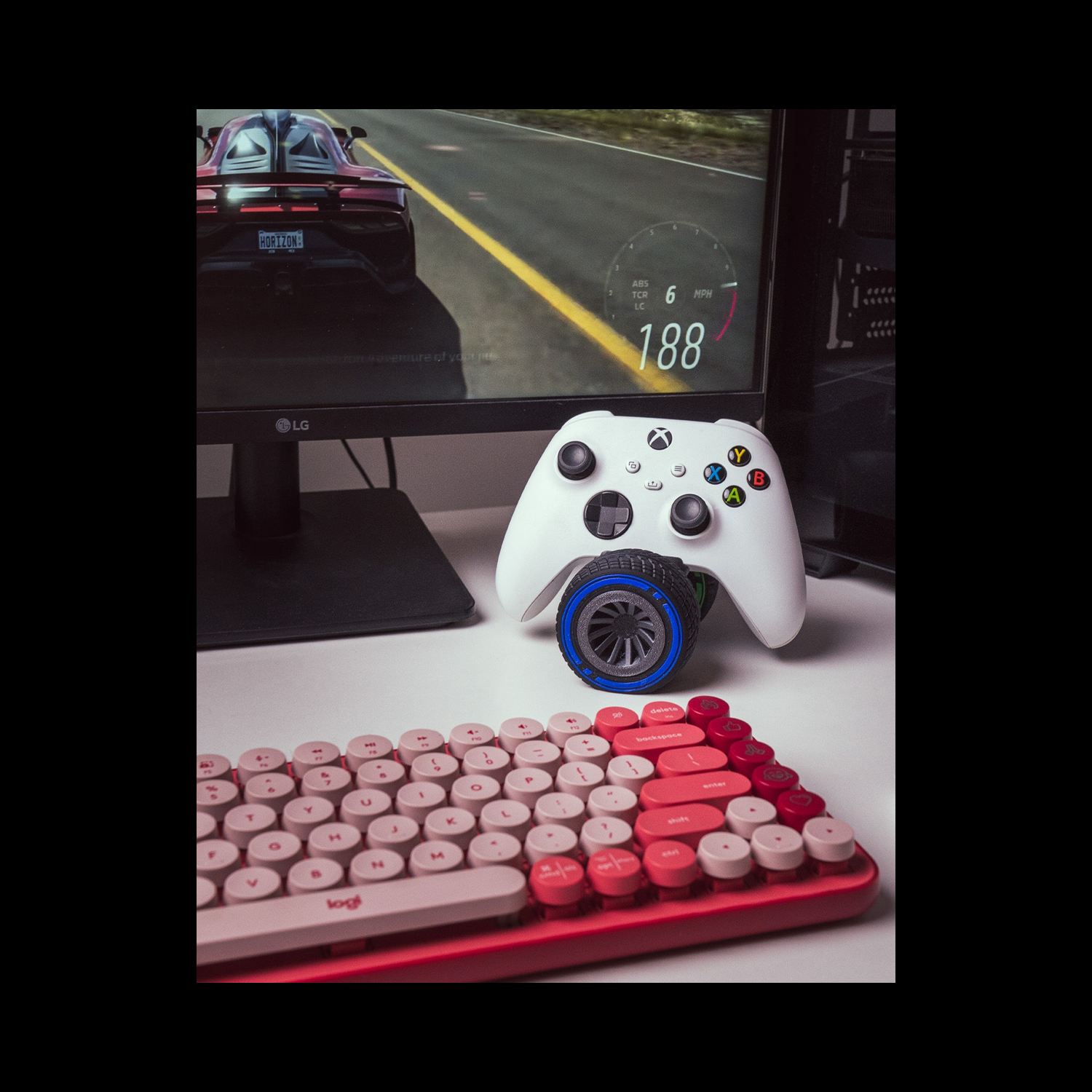 Soporte Pit Stop Tires Controller