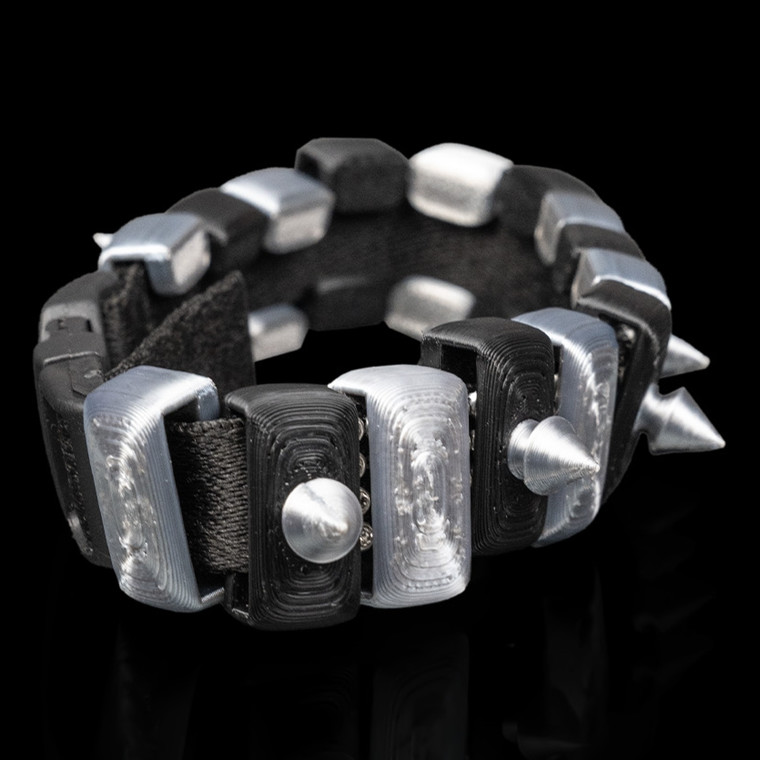 Conjunto de diadema y collar para mascota Punk Pawtitude