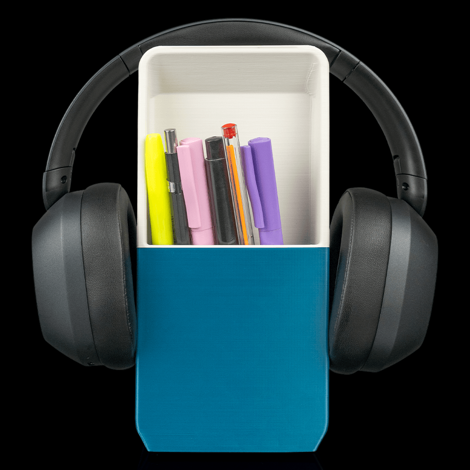 Soporte para auriculares y móvil Block Hub