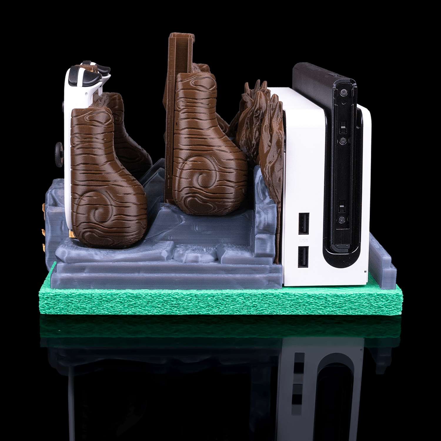 Soporte Mossy Shrine Dock Cover & Controller