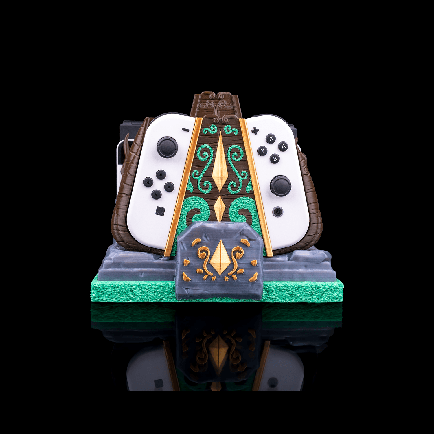 Soporte Mossy Shrine Dock Cover & Controller