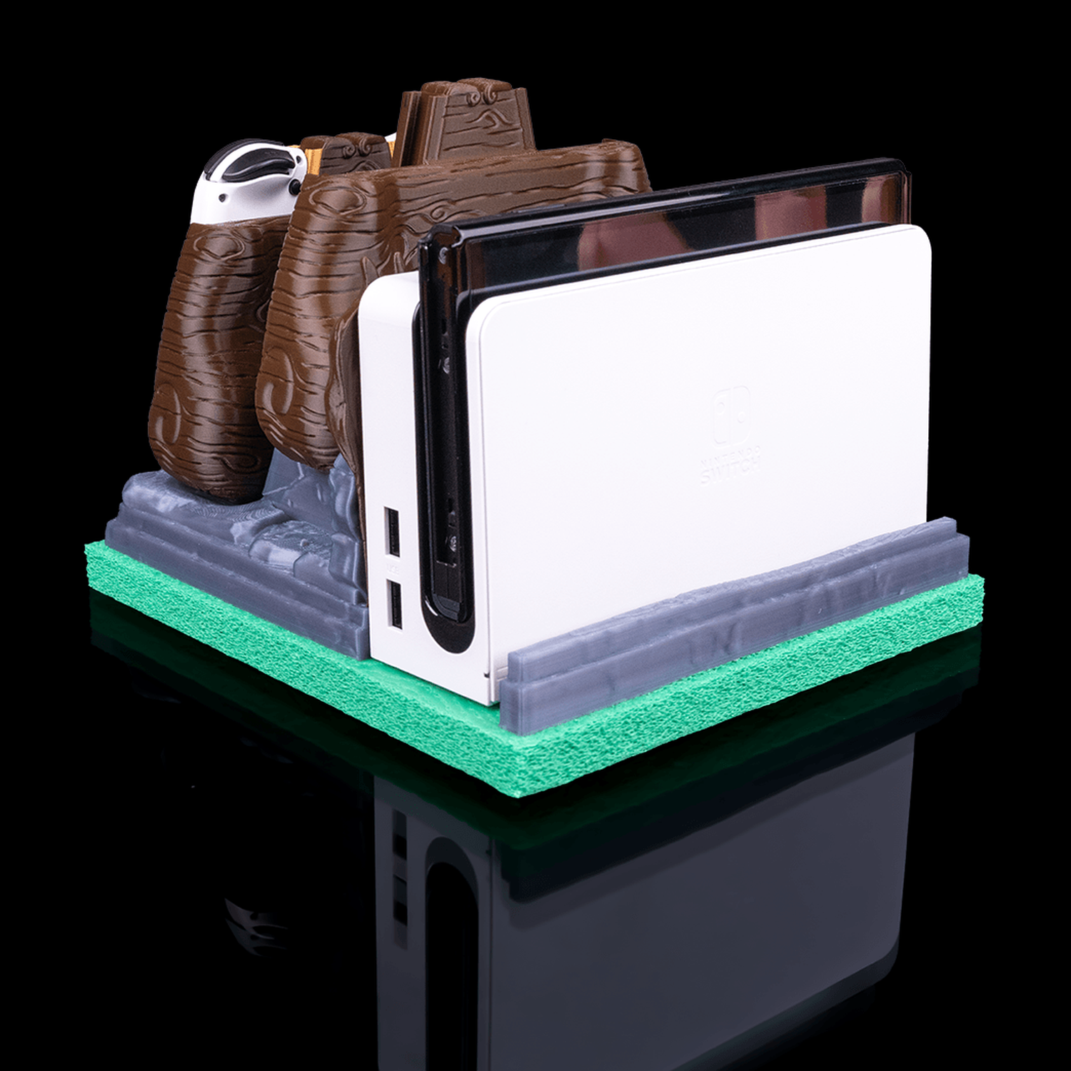 Soporte Mossy Shrine Dock Cover & Controller