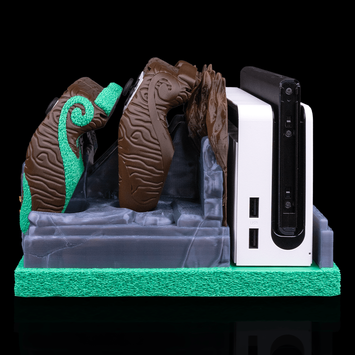 Soporte Mossy Shrine Dock Cover & Controller