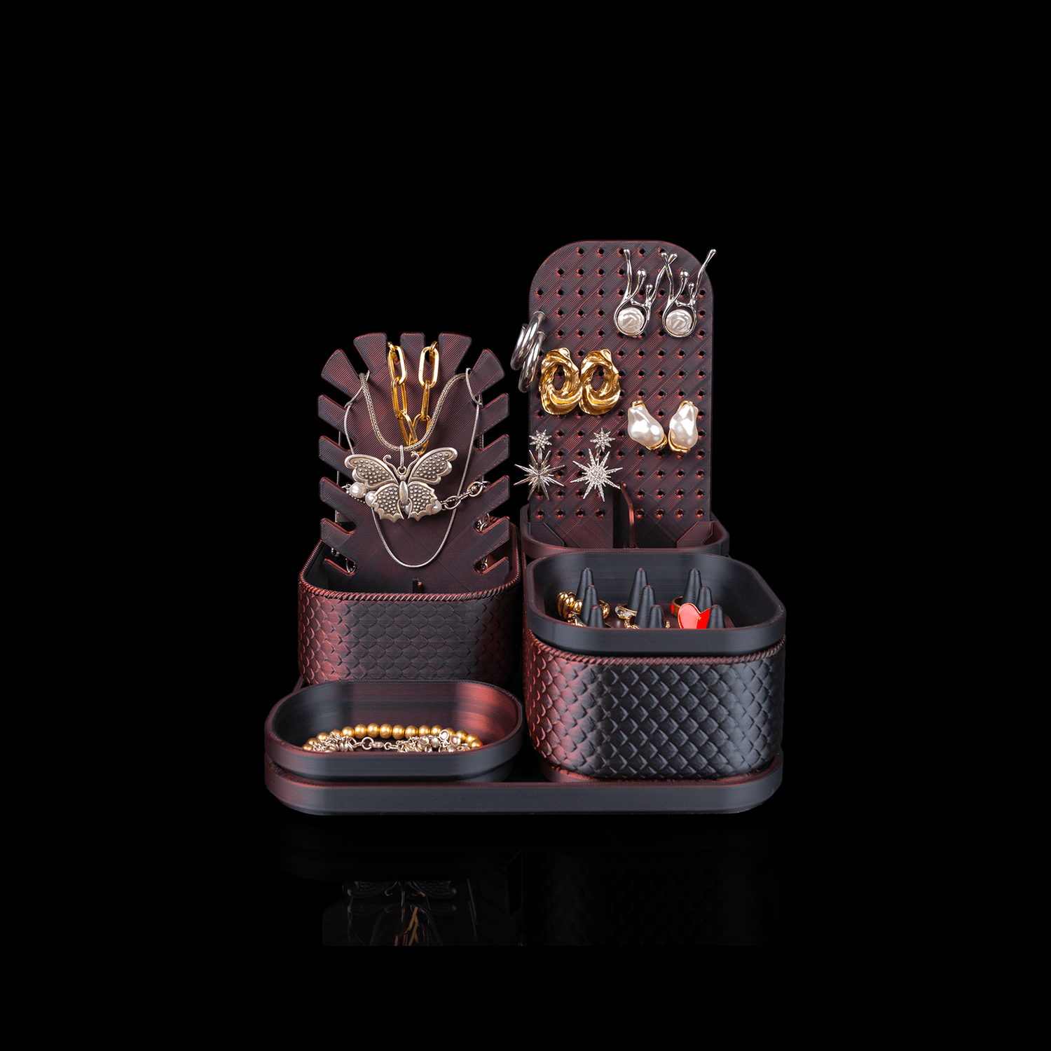 Organizador de joyas y maquillaje Sparkle Scales