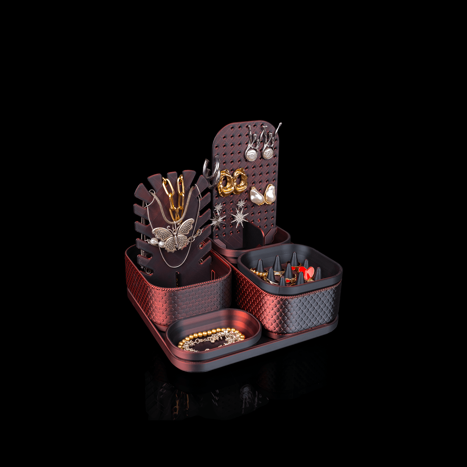 Organizador de joyas y maquillaje Sparkle Scales