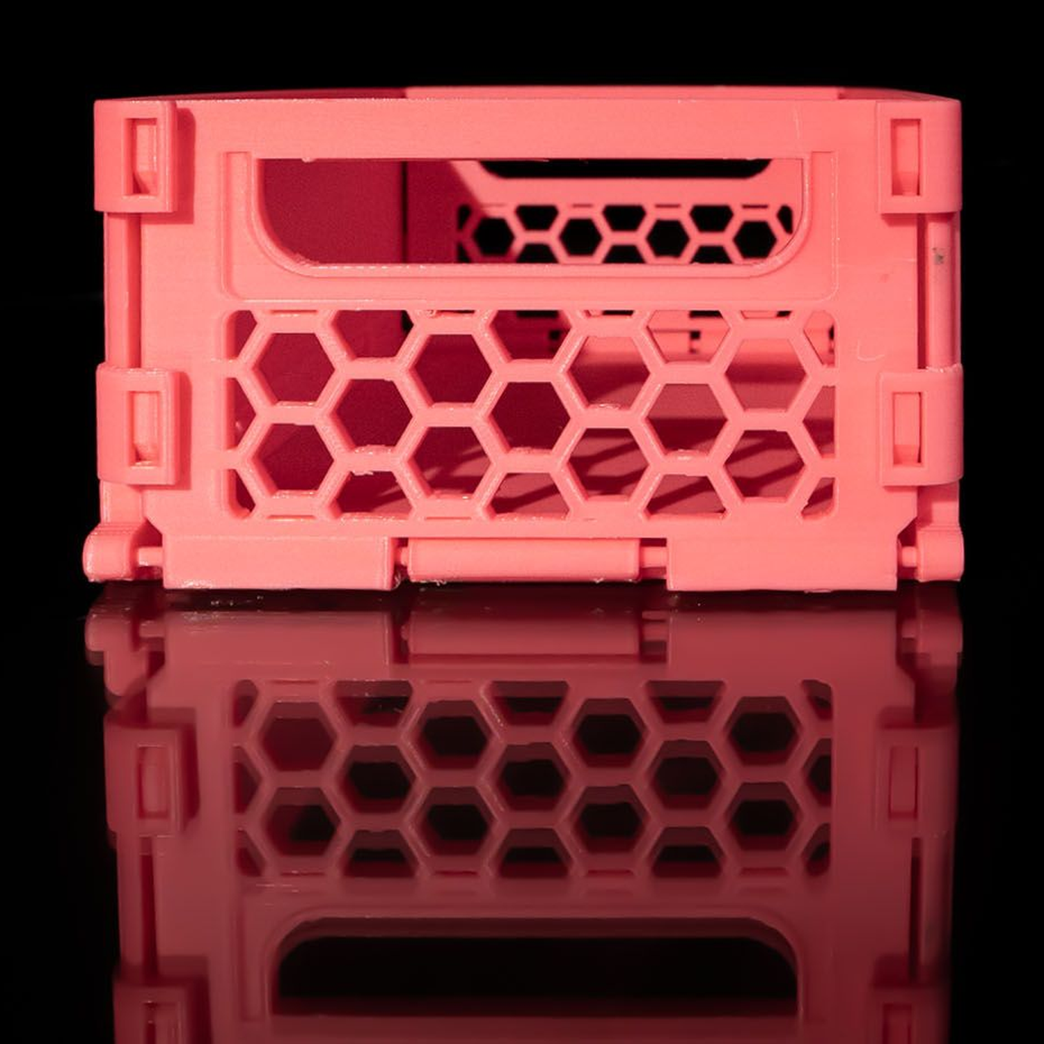 Caja de almacenaje apilable Foldable and Stackable