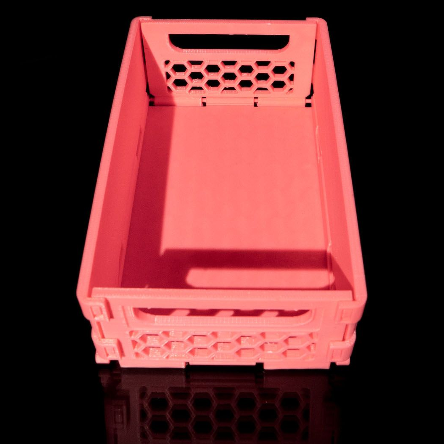 Caja de almacenaje apilable Foldable and Stackable