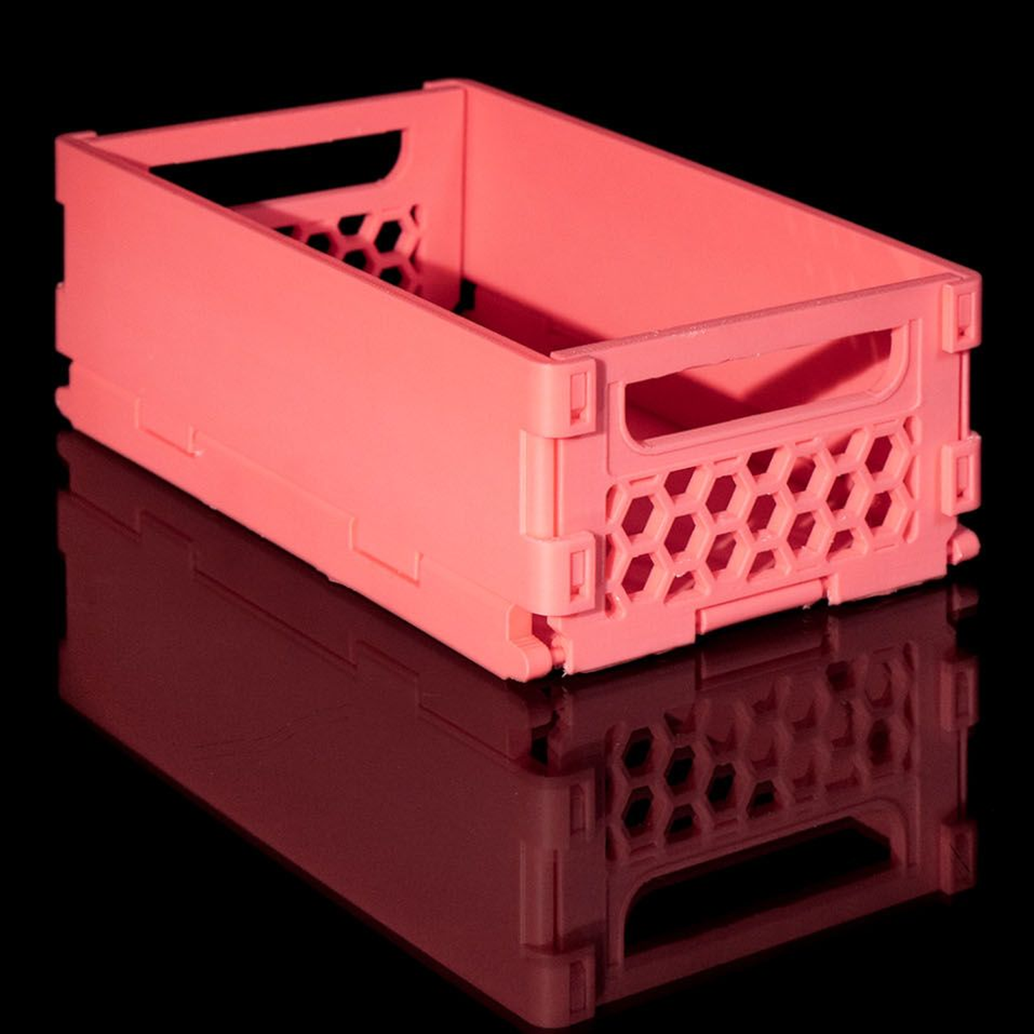 Caja de almacenaje apilable Foldable and Stackable