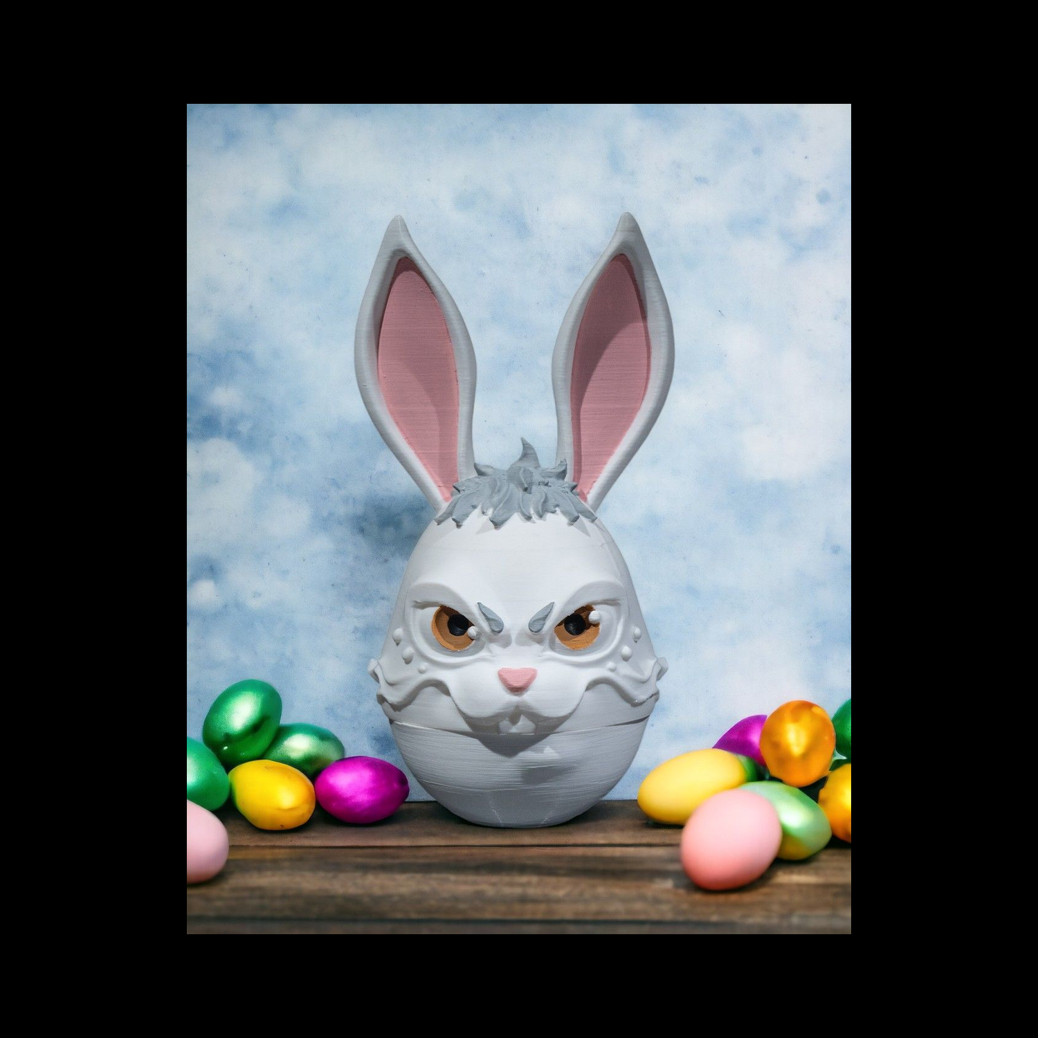Caja para huevos Bad Bunny Trio