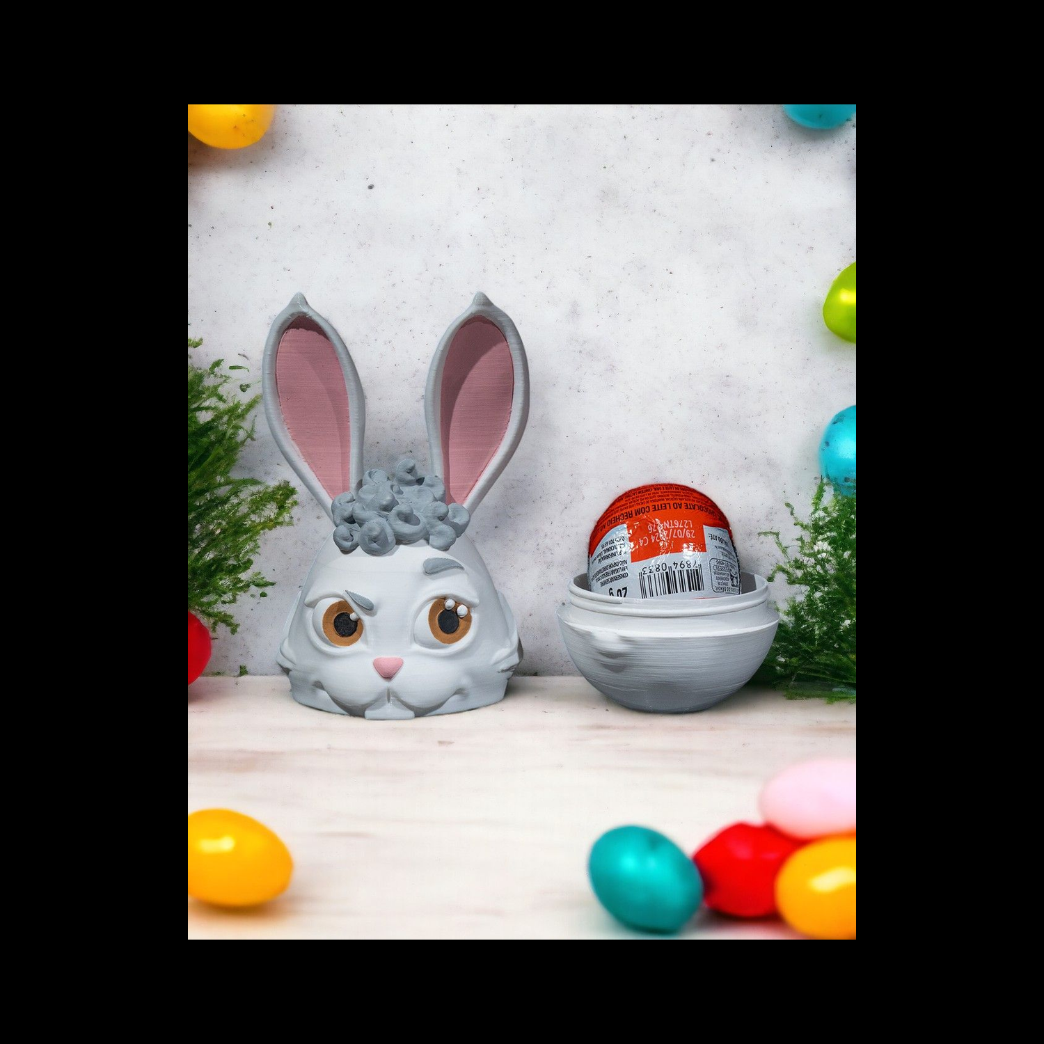 Caja para huevos Bad Bunny Trio