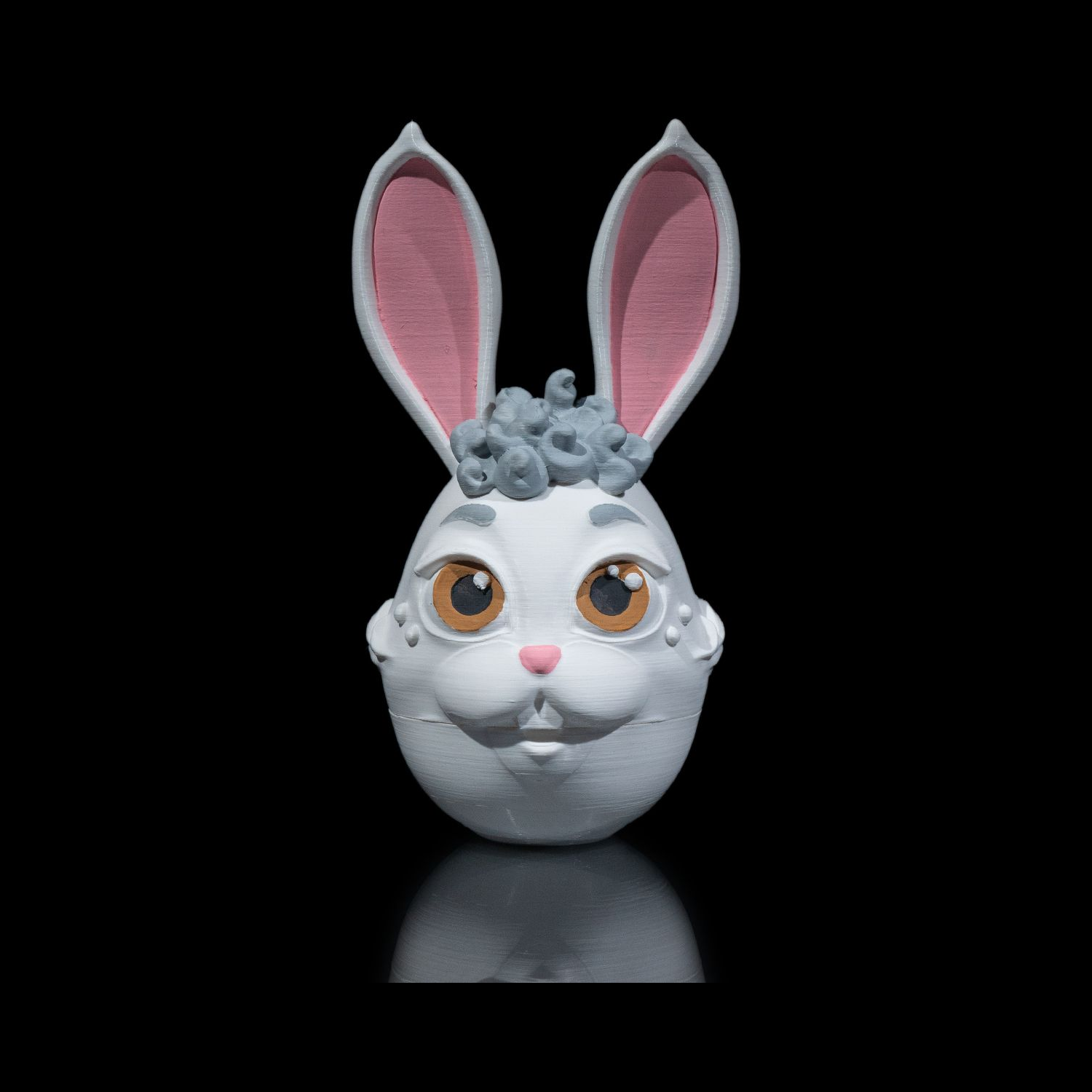 Caja para huevos Bad Bunny Trio