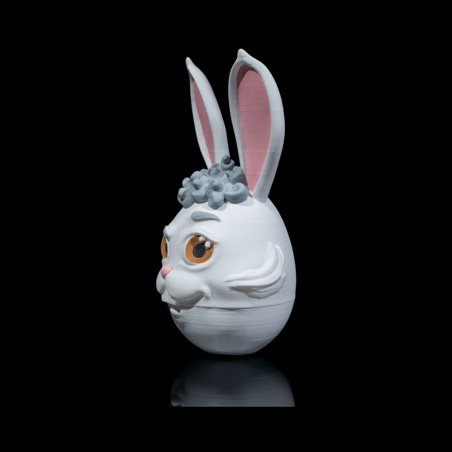 Caja para huevos Bad Bunny Trio