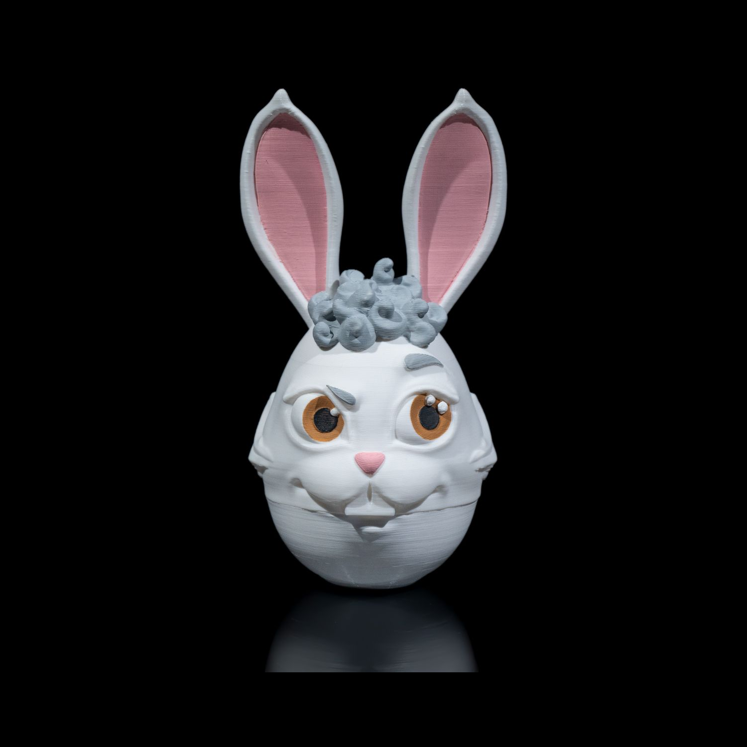 Caja para huevos Bad Bunny Trio