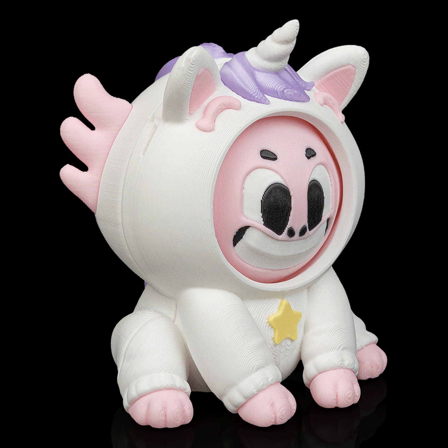 Llavero de ajolote unicornio Uni-Lotl