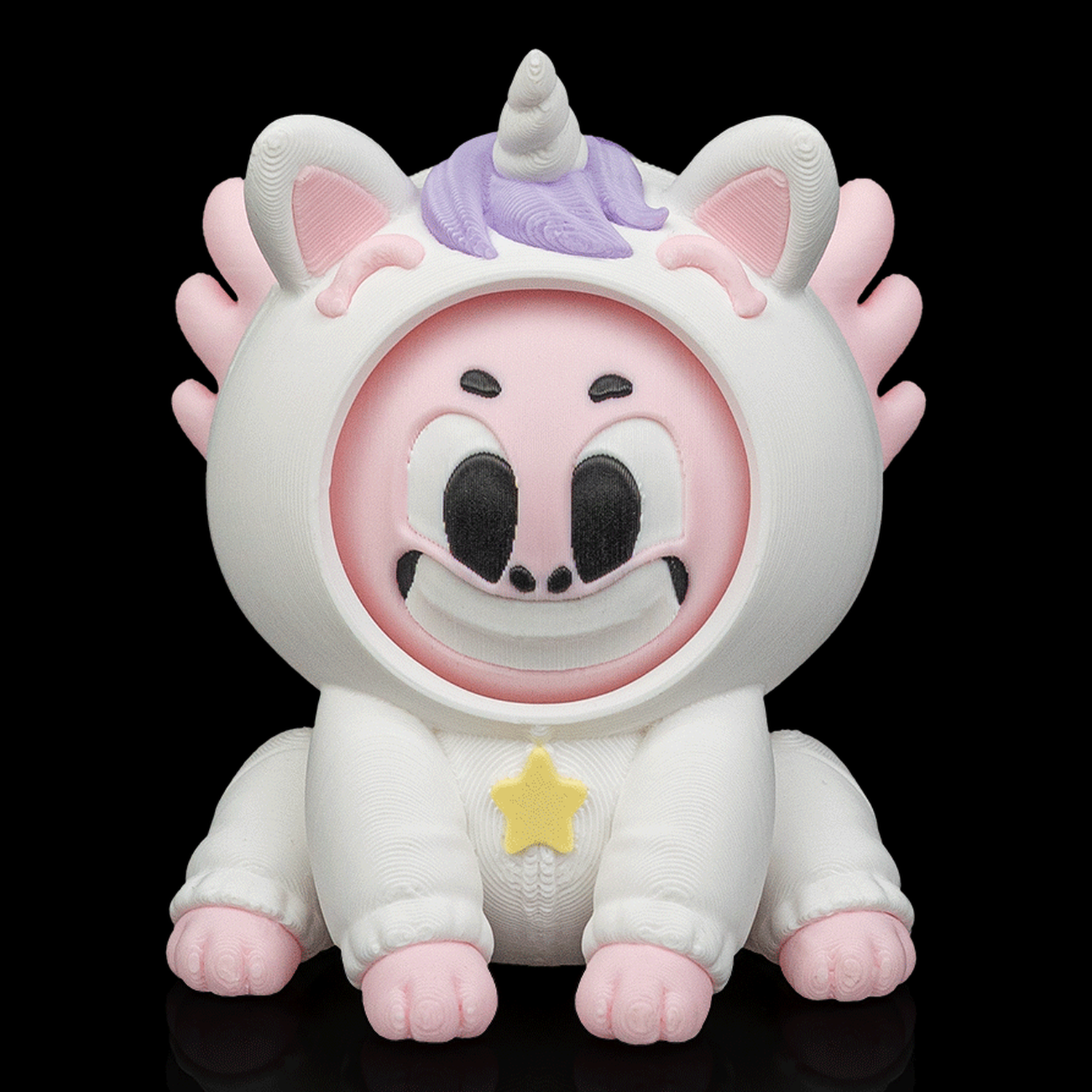 Llavero de ajolote unicornio Uni-Lotl