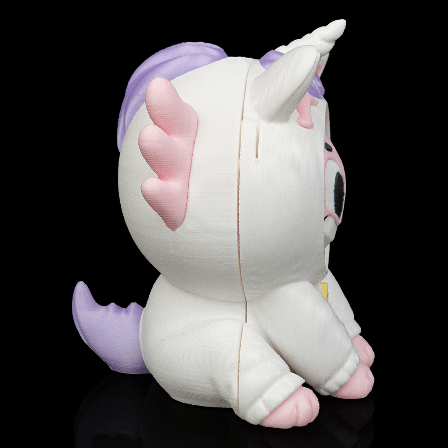 Llavero de ajolote unicornio Uni-Lotl