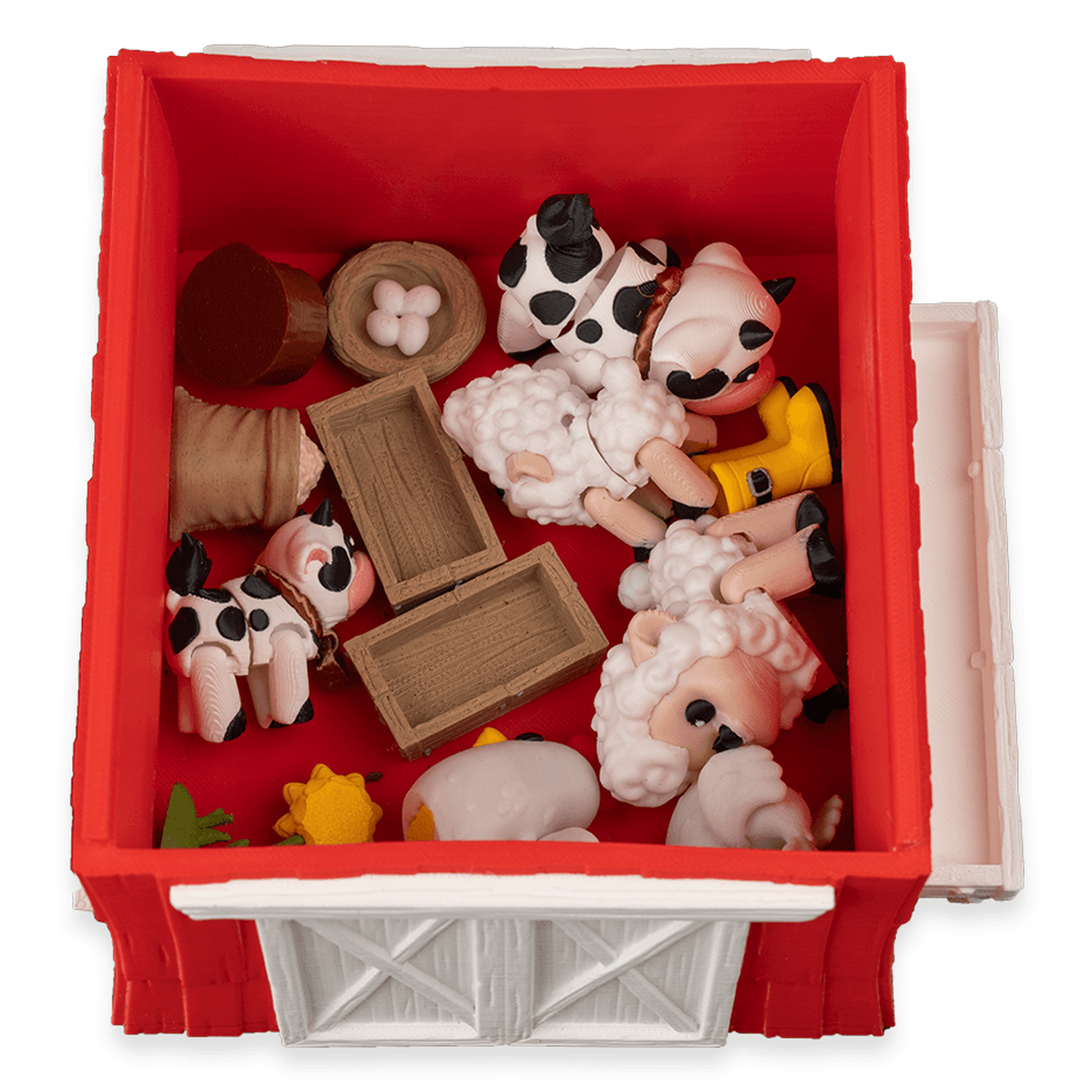 Caja decorativa Animal Barn