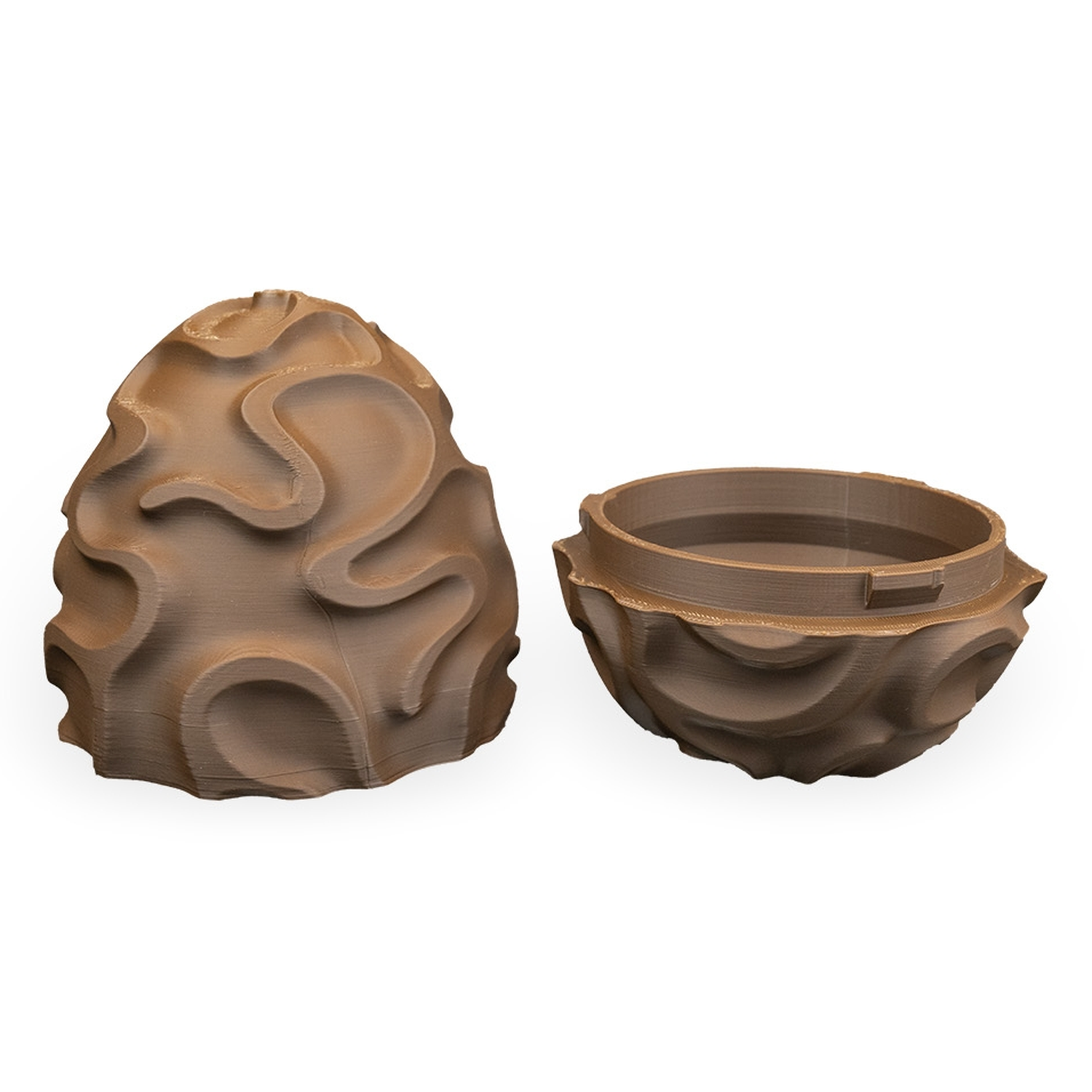 Caja decorativa Cocoa Swirls