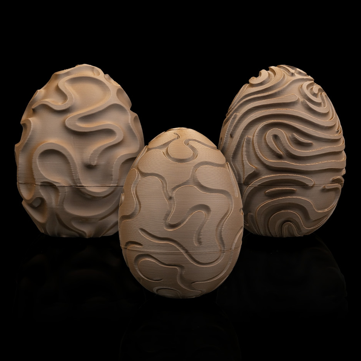 Caja decorativa Cocoa Swirls