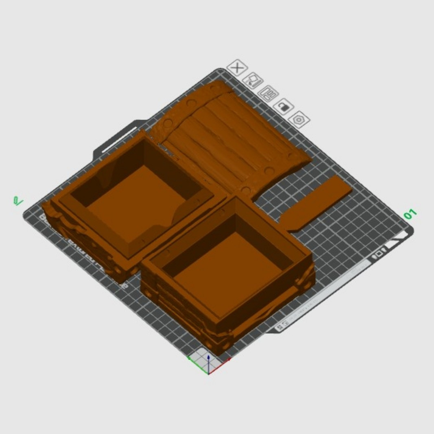 Caja para cartas Greedy Chest