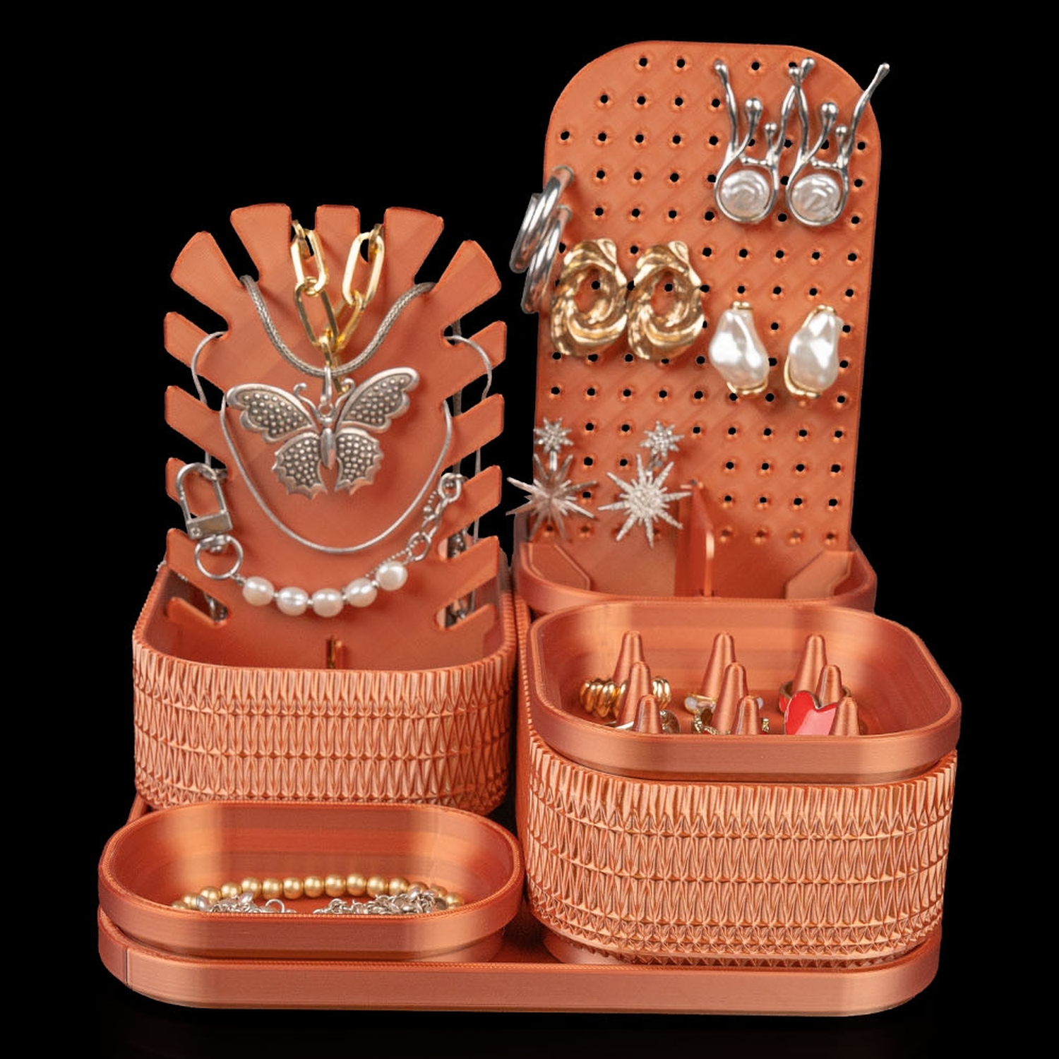 Organizador de joyas y maquillaje Chisel Chic