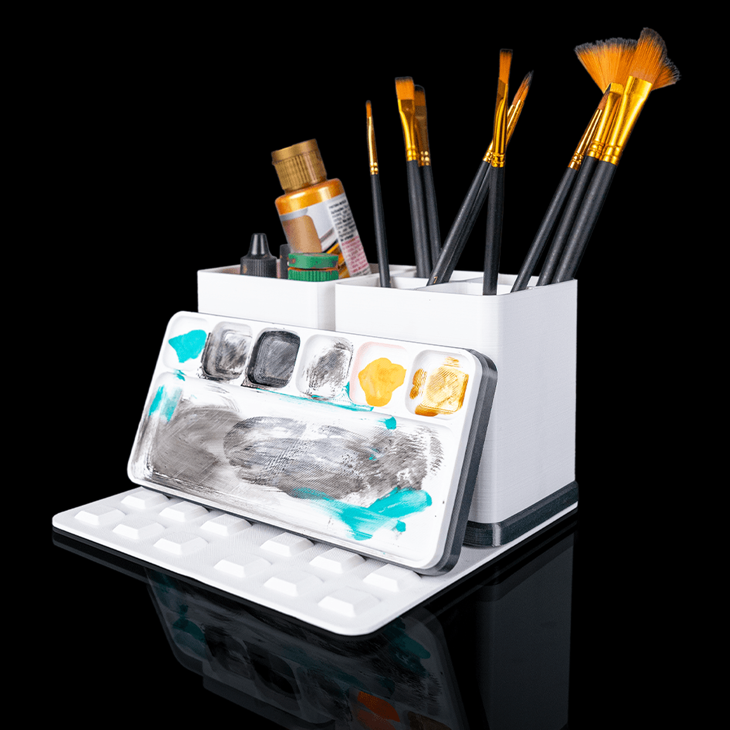 Organizador y paleta Artist’s Bench