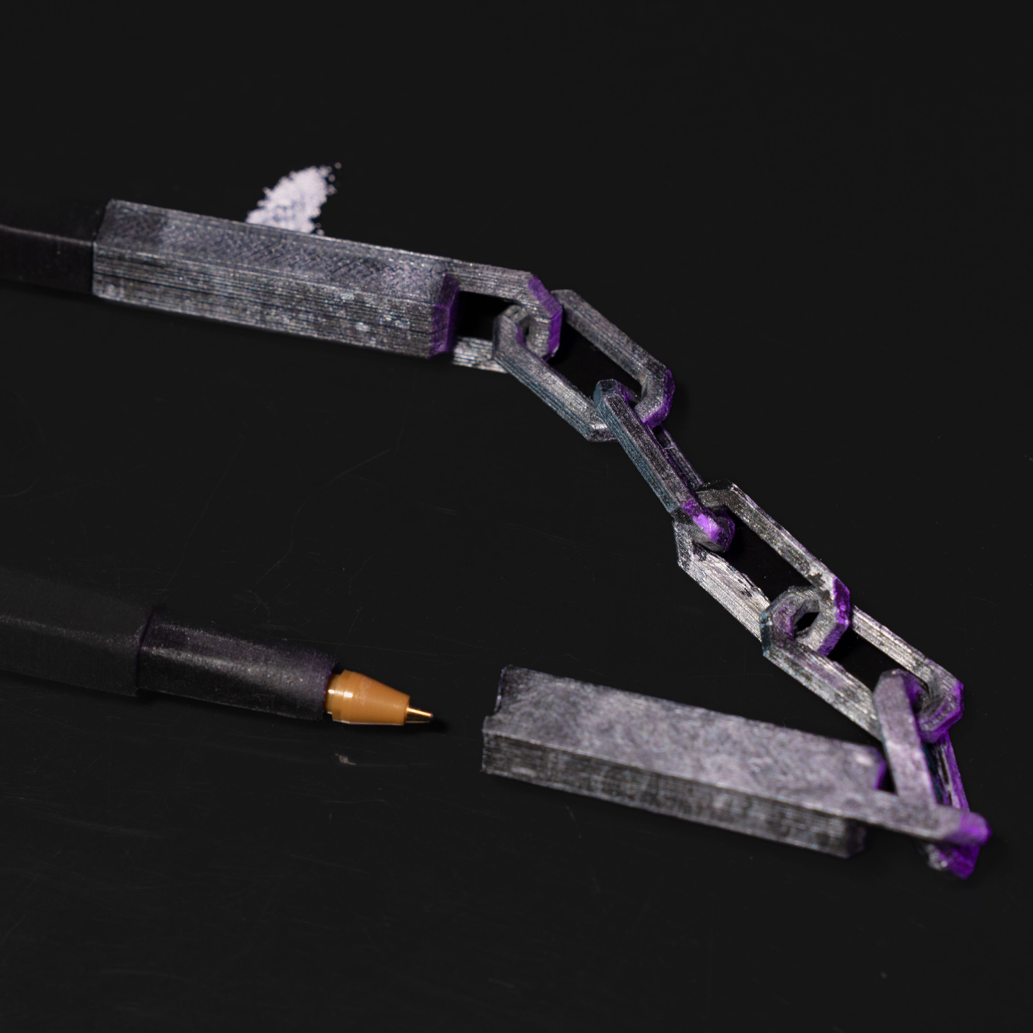 Cubierta decorativa para bolígrafo Nunchaku