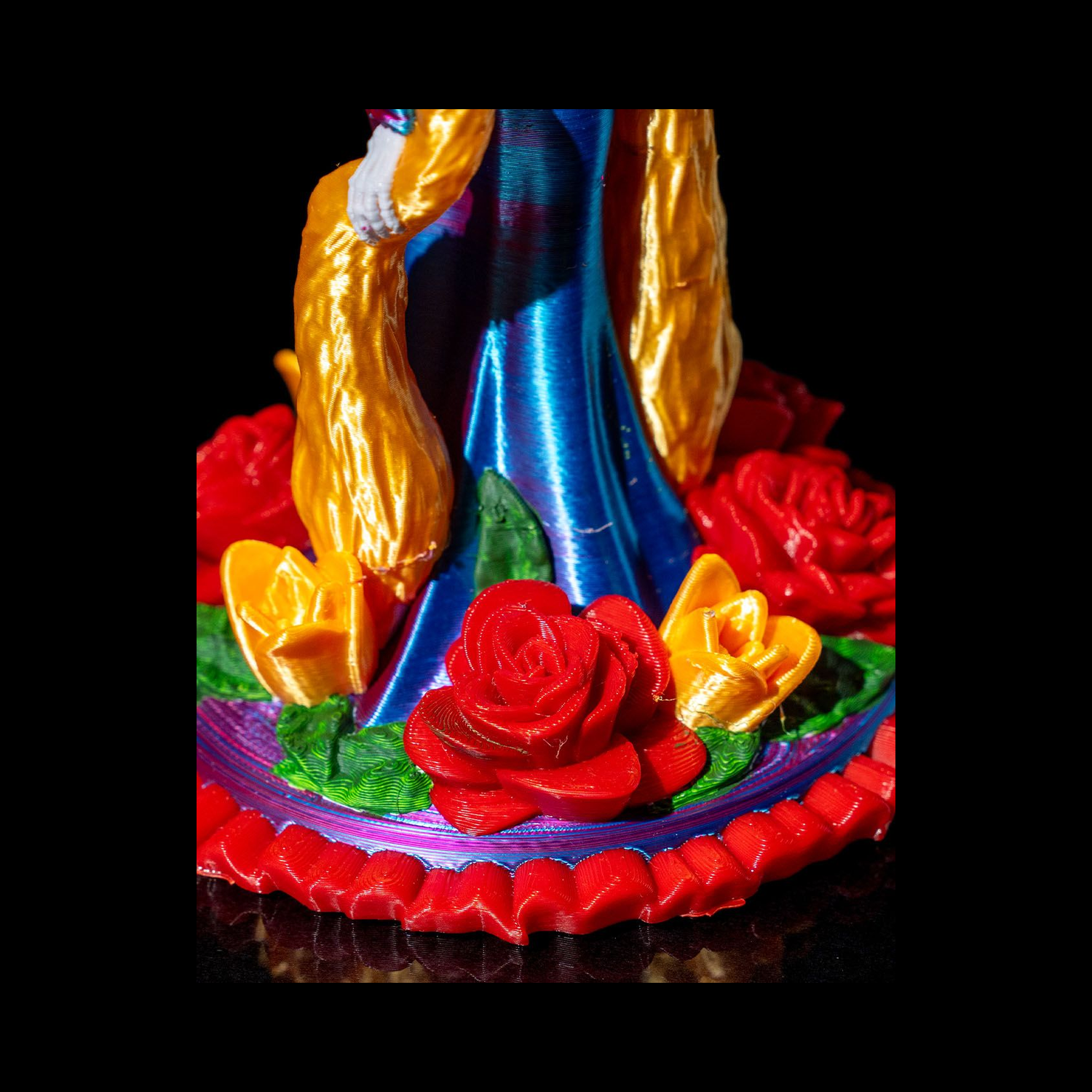 Estatua decorativa Catrina