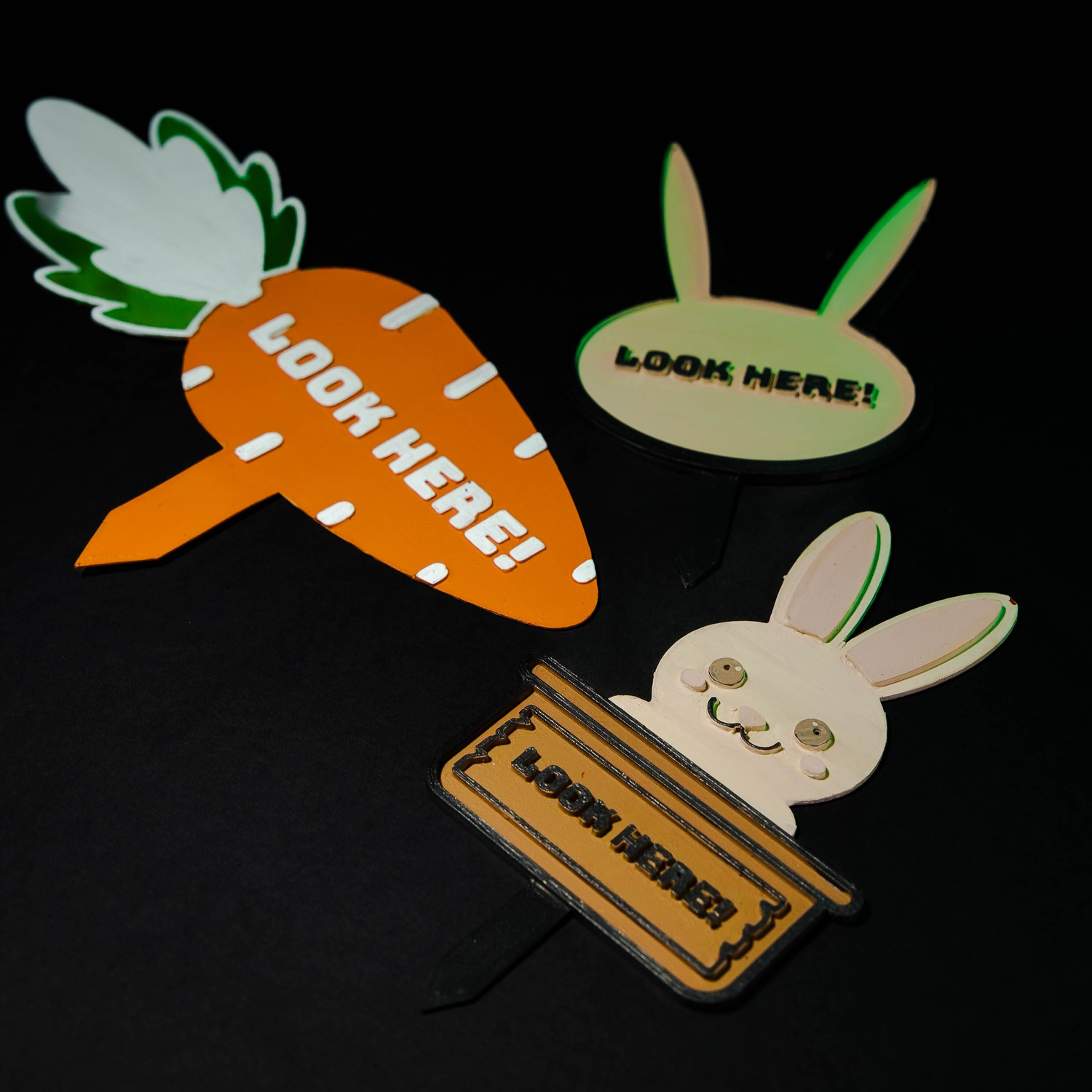 Pistas personalizables para búsqueda de huevos Customizable