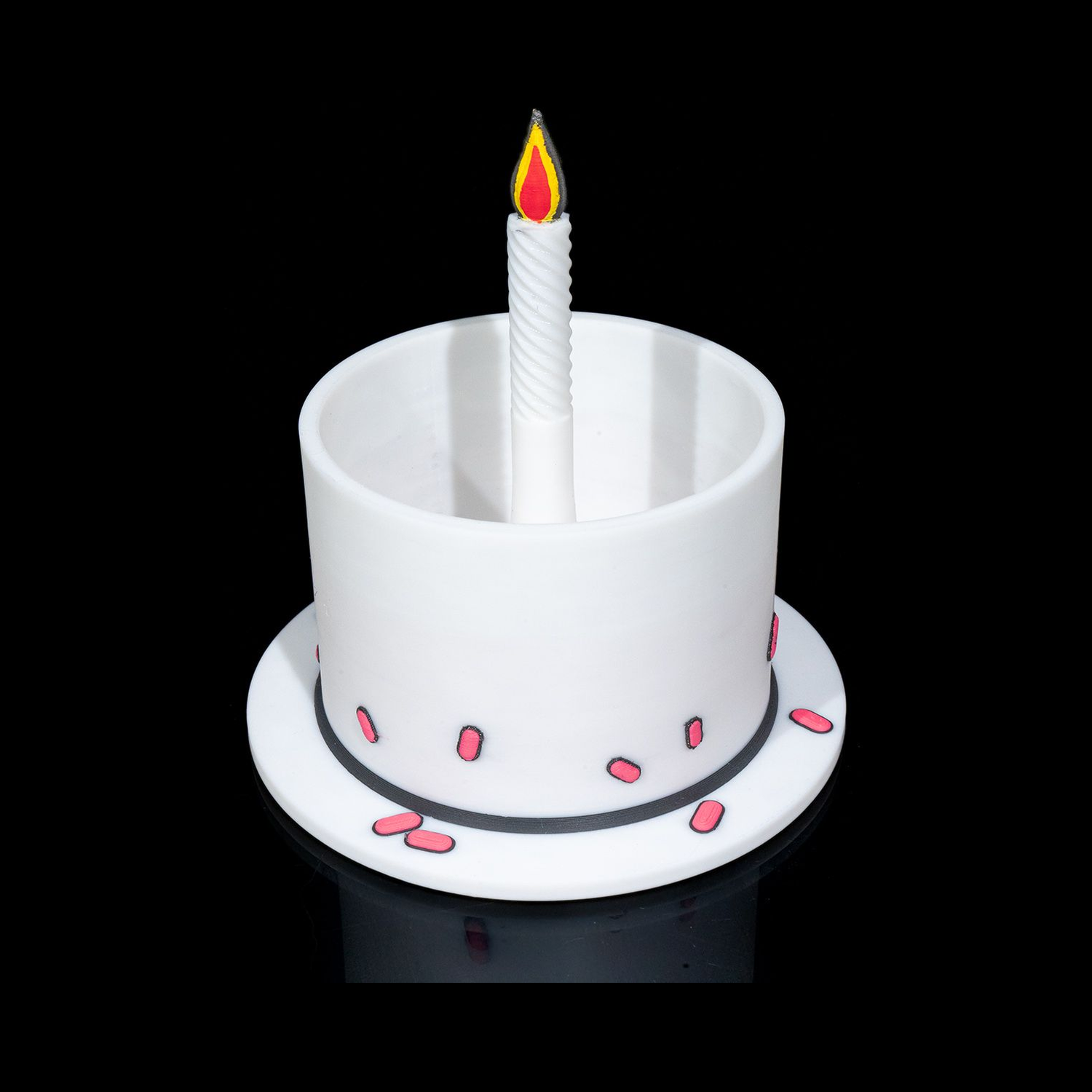 Caja decorativa Birthday Cake