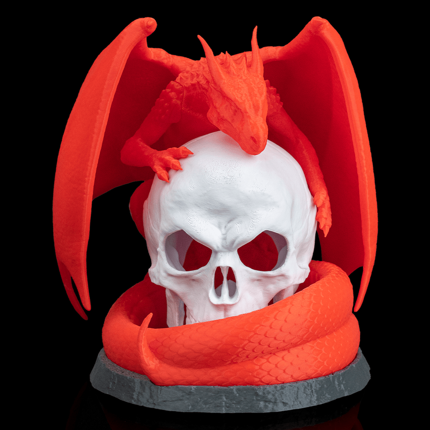 Lámpara de mesa Necrodragon