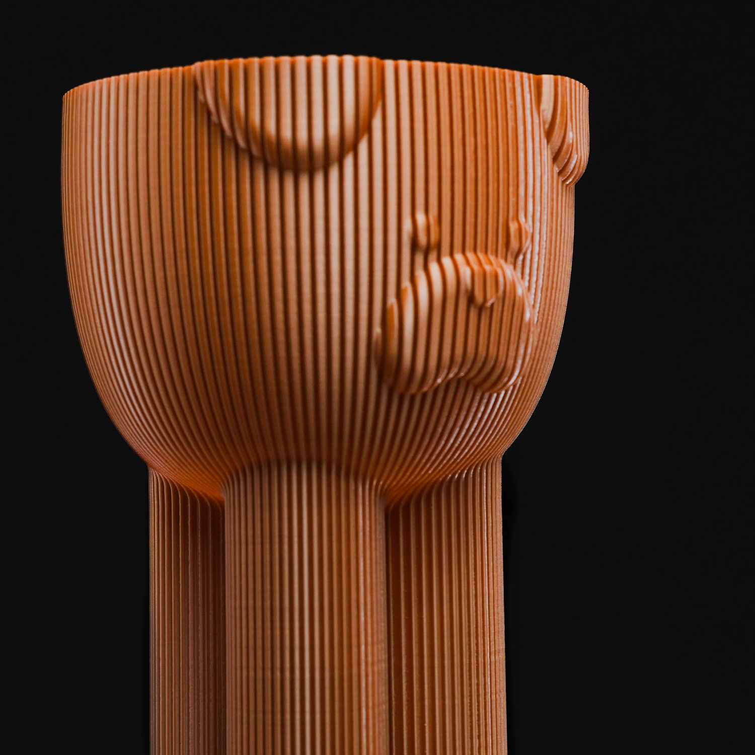 Figura decorativa de perro
