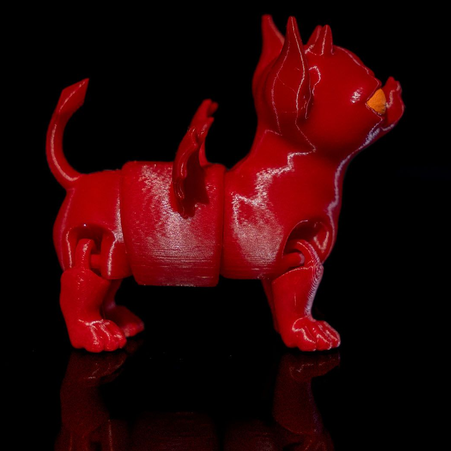Figura decorativa de perro Chihuahua, Demonic
