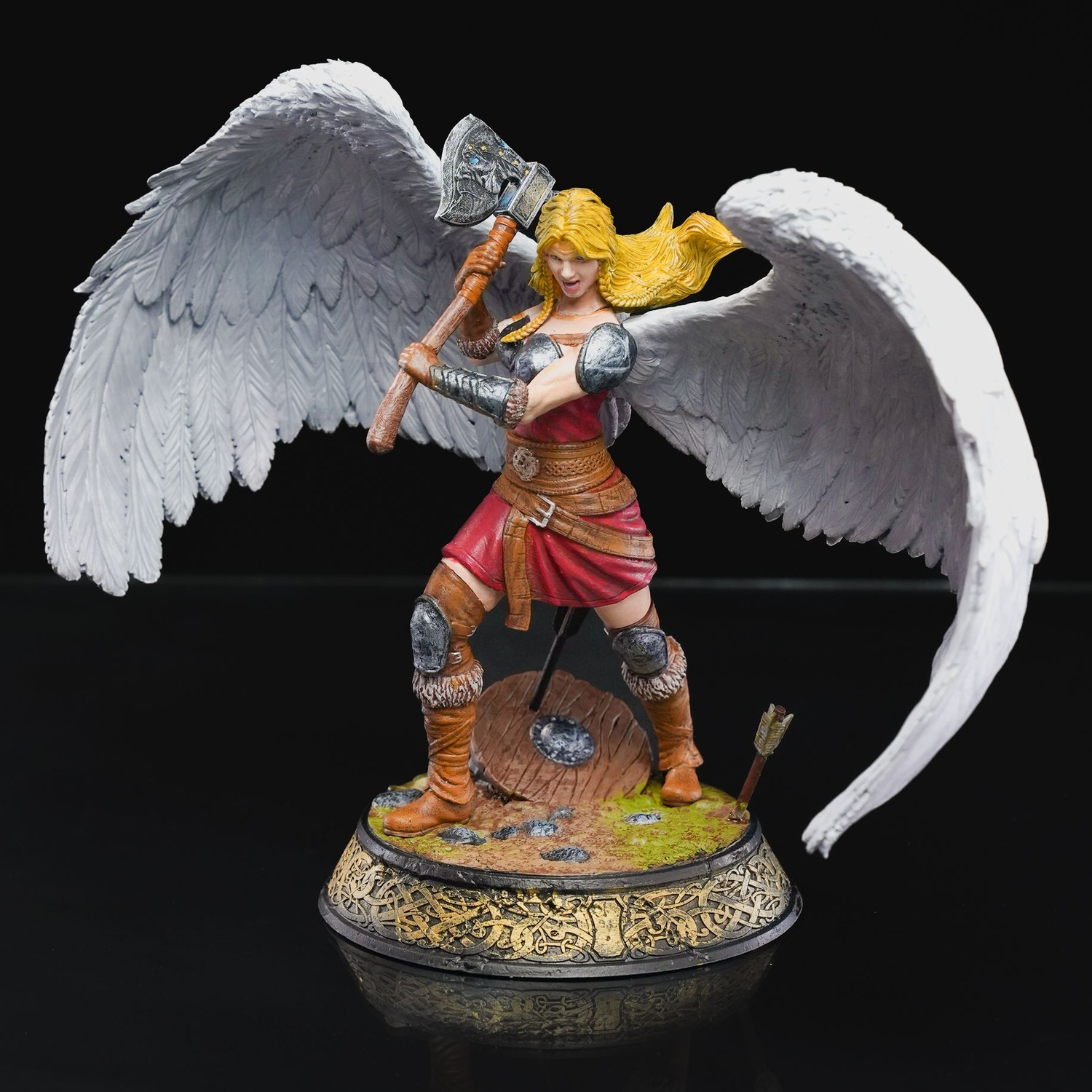 Estatua decorativa Valkyrie