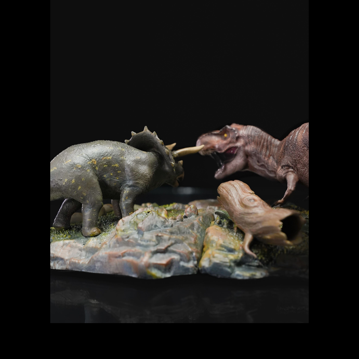 Estatua decorativa Triceratops