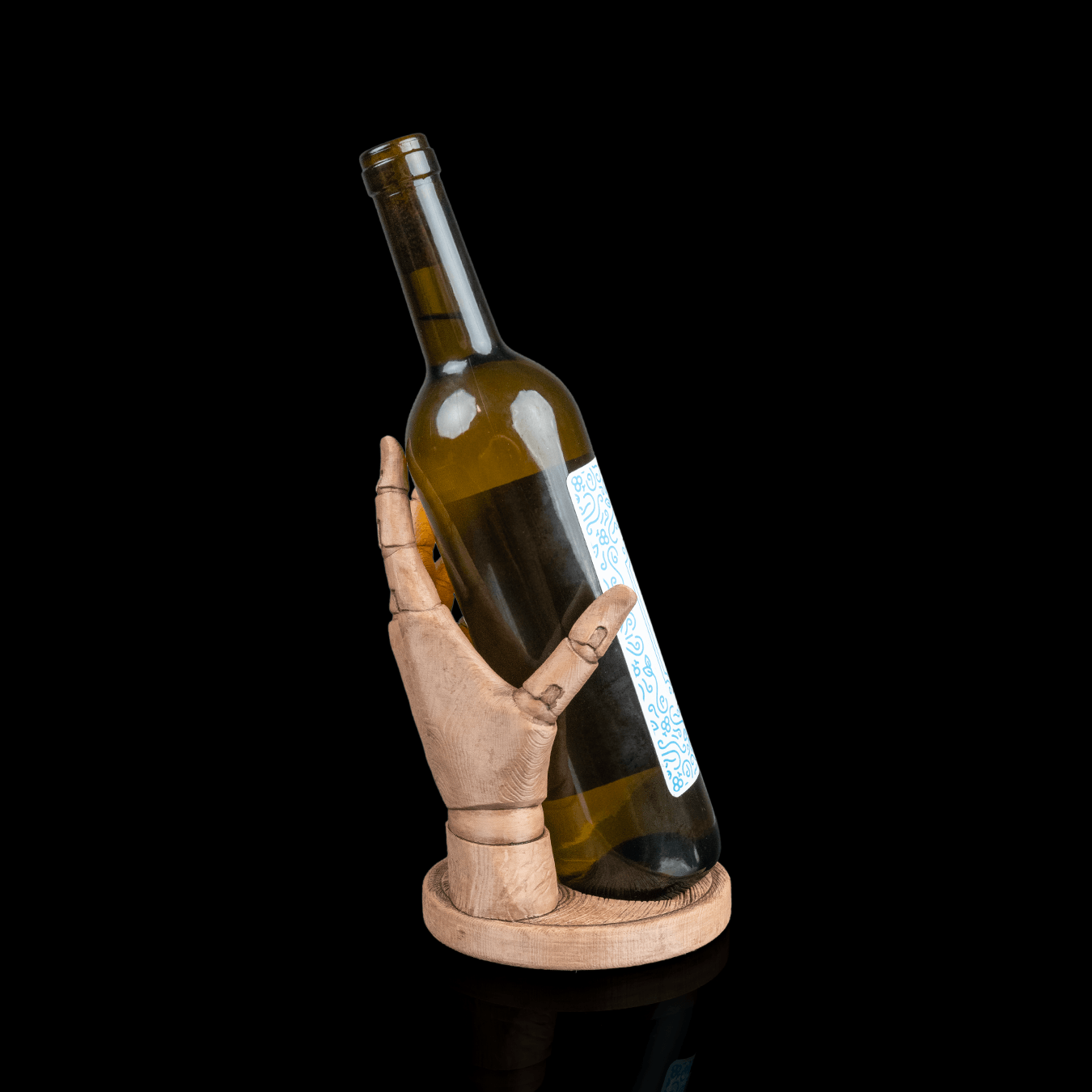 Soporte para botella de vino Handpicked