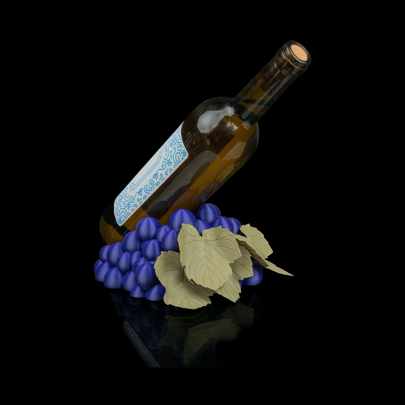 Soporte para botella de vino The Grape Standard