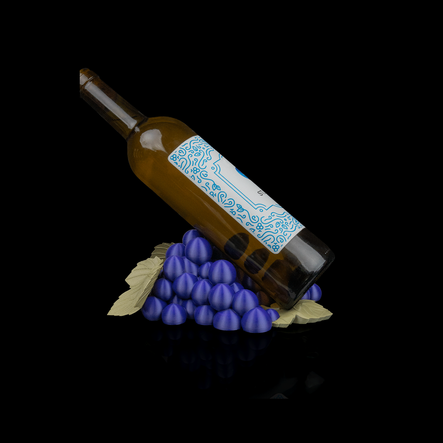 Soporte para botella de vino The Grape Standard