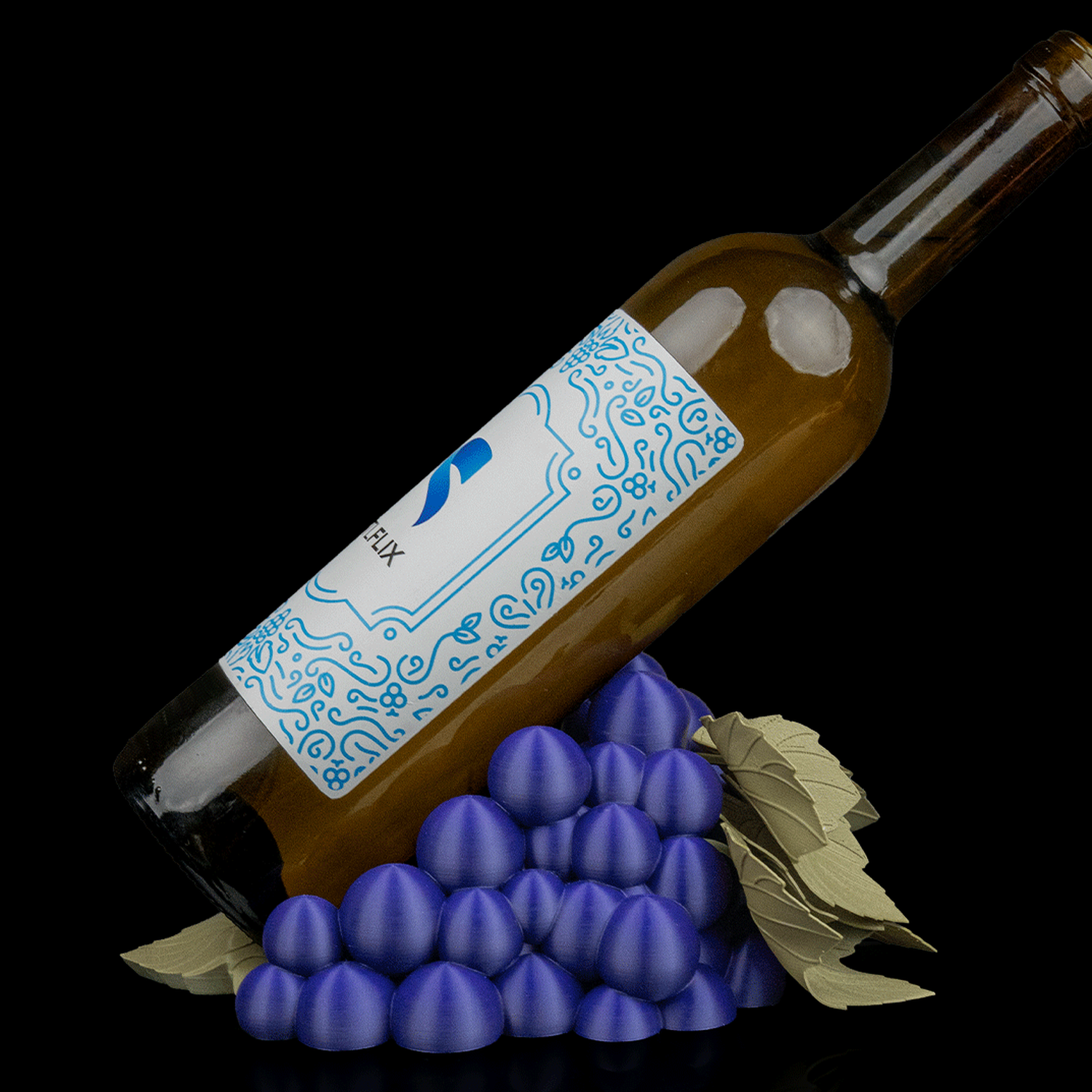 Soporte para botella de vino The Grape Standard