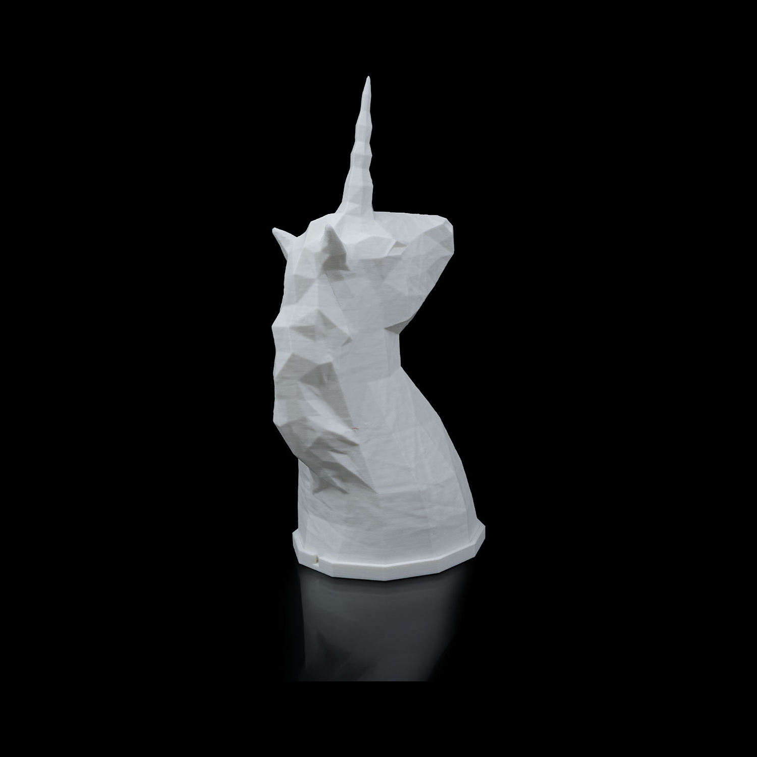 Lámpara de mesa Low Poly Unicorn