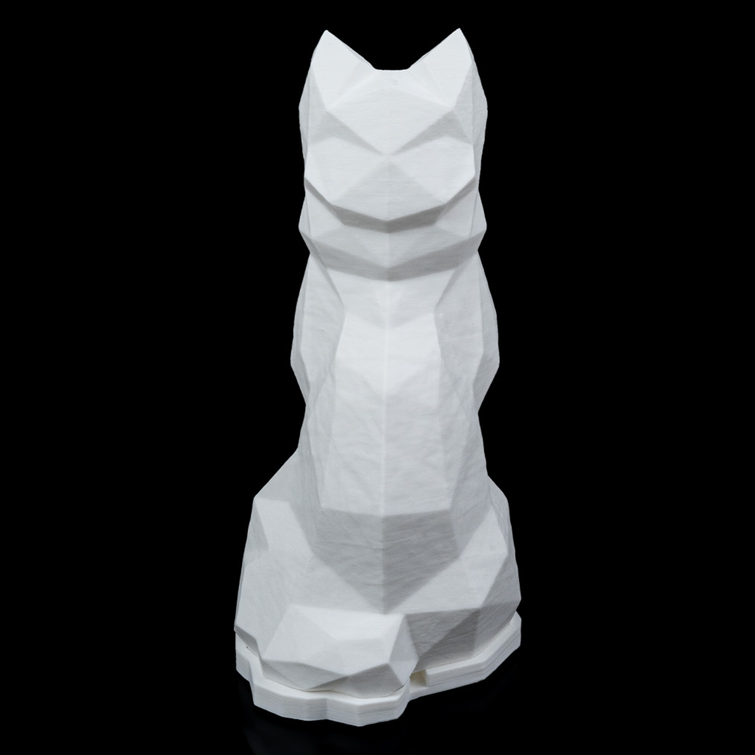 Lámpara de mesa Low Poly Cat