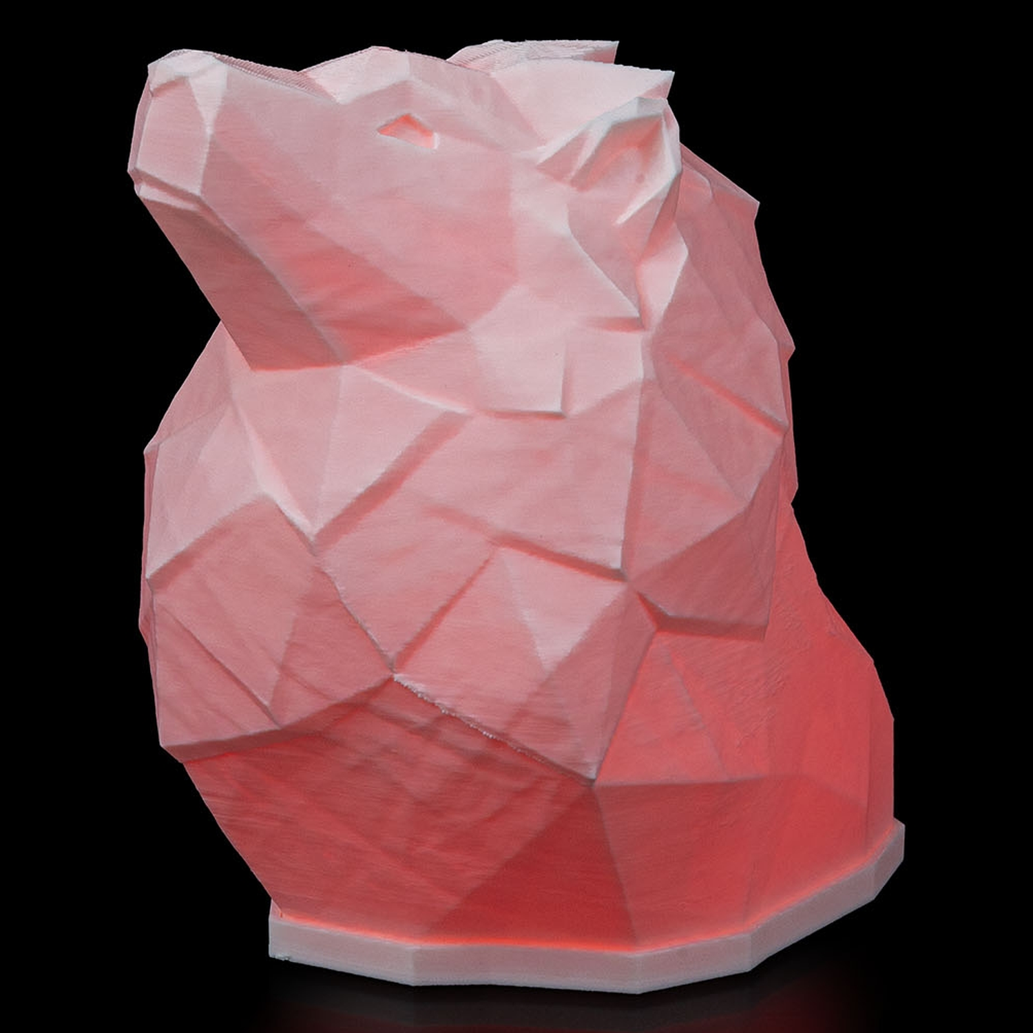 Lámpara de mesa Low Poly Lion